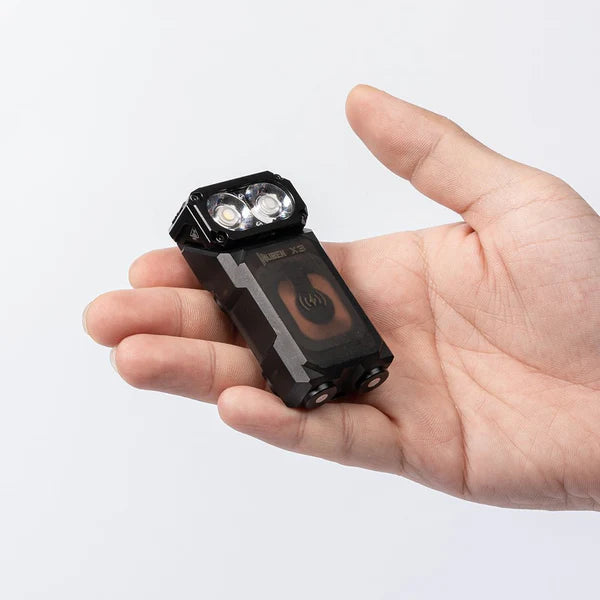 Wuben X3 - Beacon All-in-One Flashlight + Charging Dock ( 2 Color Options )