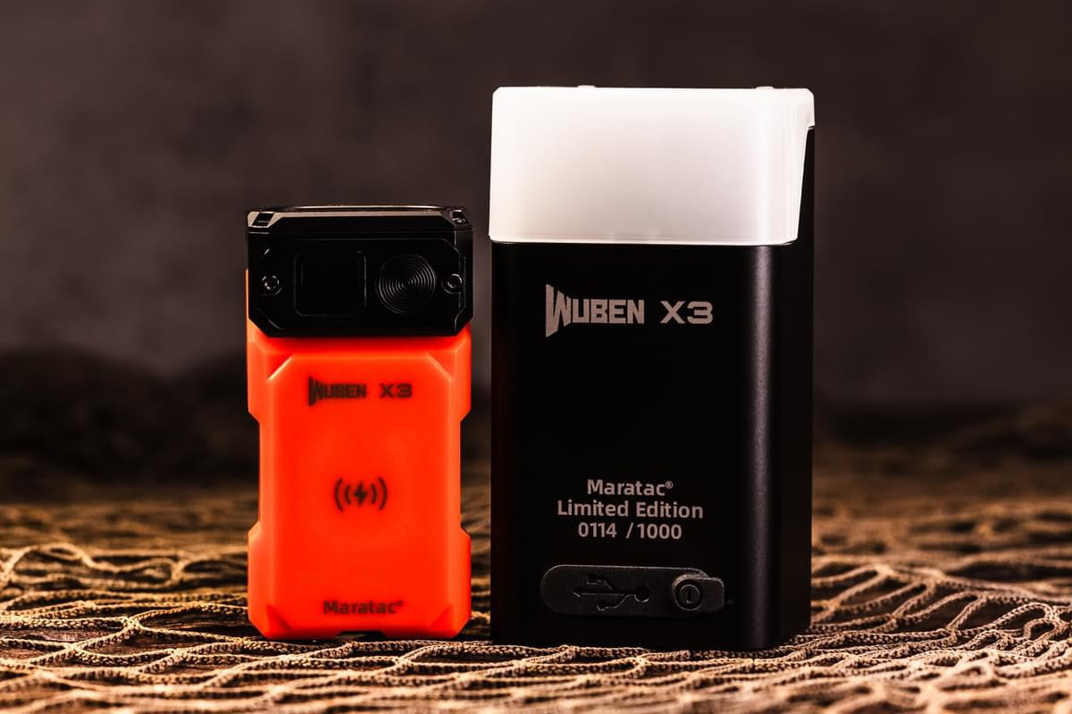 Wuben X3 Gen II - Beacon All-in-One Flashlight + Wireless Dock - CC Exclusive