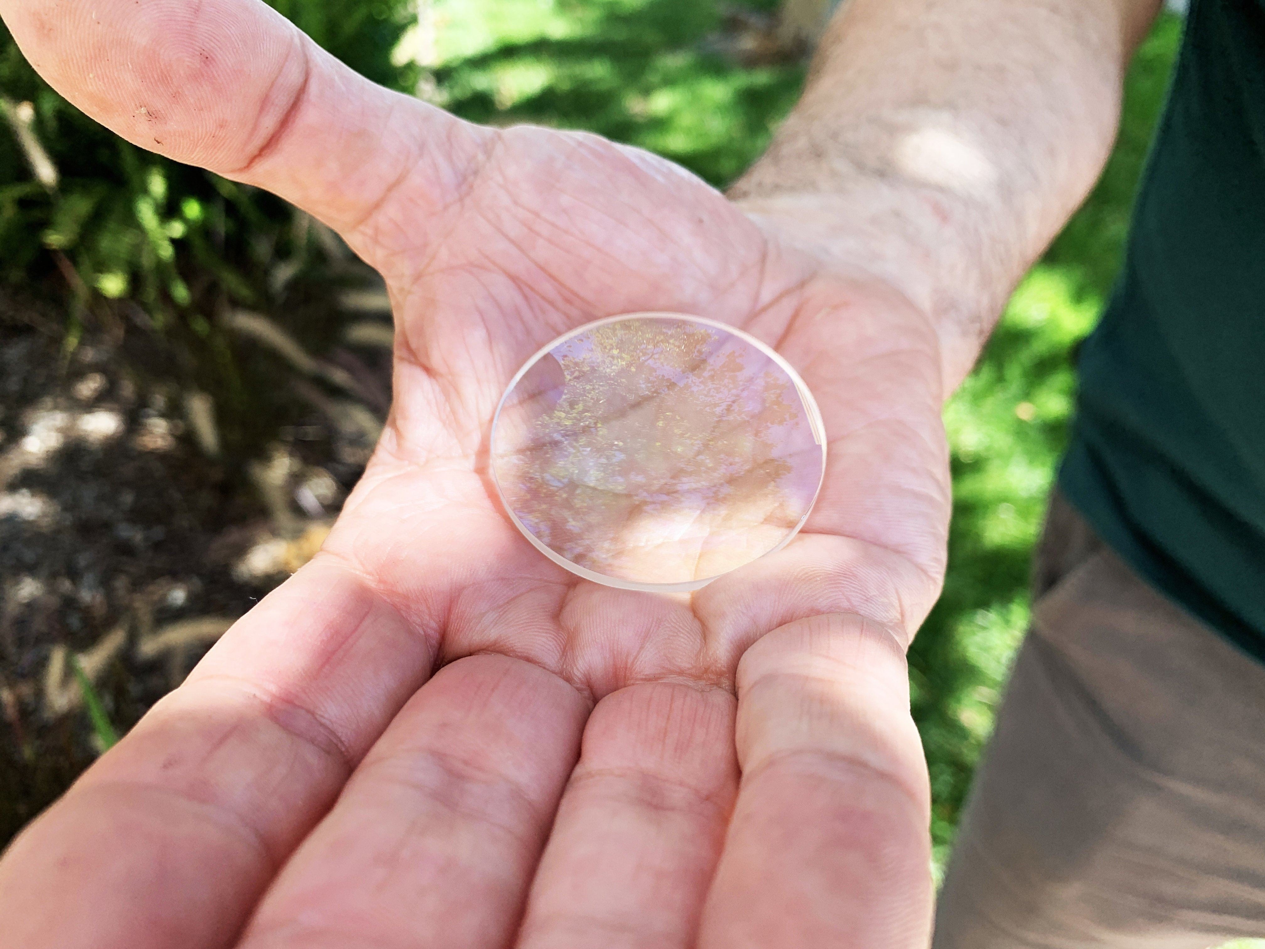 Extra Large 50mm Domed Sapphire Lens Magnifier - CountyComm