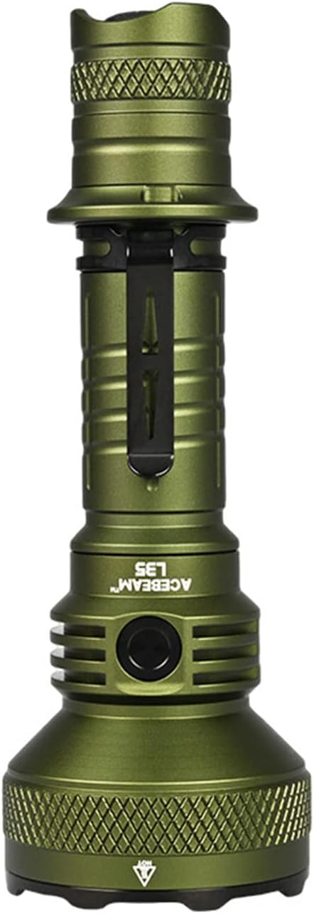 ACEBEAM L35 5000 High Lumens Rechargeable Tactical Flashlight