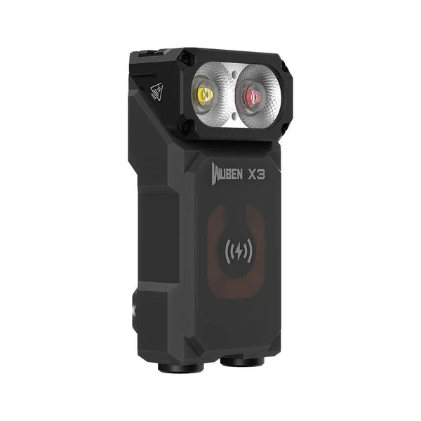 Wuben X3 - Beacon All-in-One Flashlight + Charging Dock ( 2 Color Options )