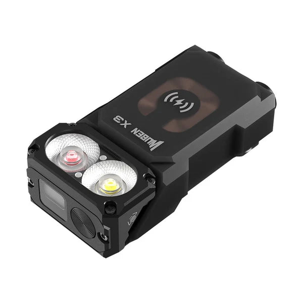 Wuben X3 - Beacon All-in-One Flashlight + Charging Dock ( 2 Color Options )