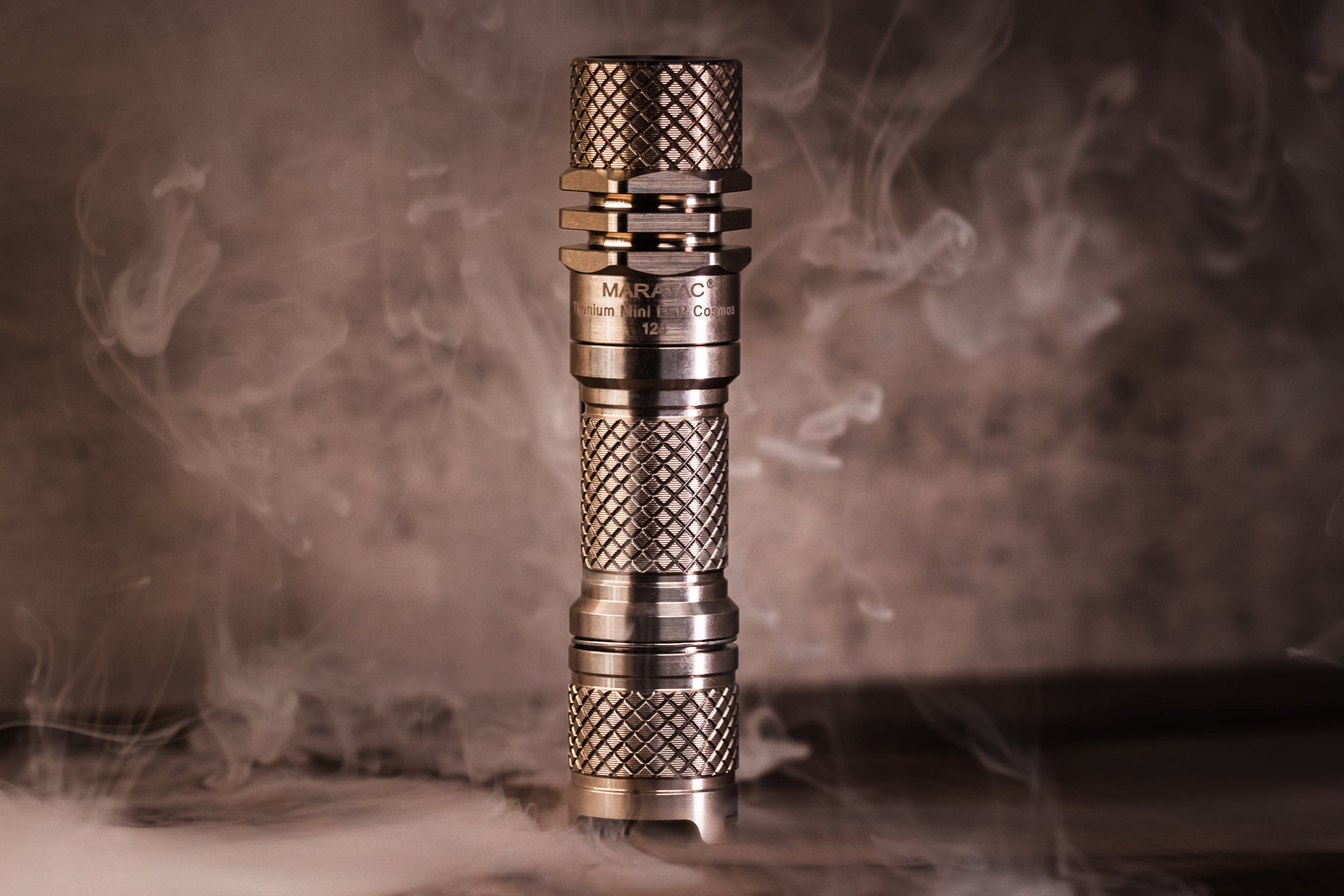 Titanium Mini LEP Cosmos - Laser Flashlight 14500 by Maratac®