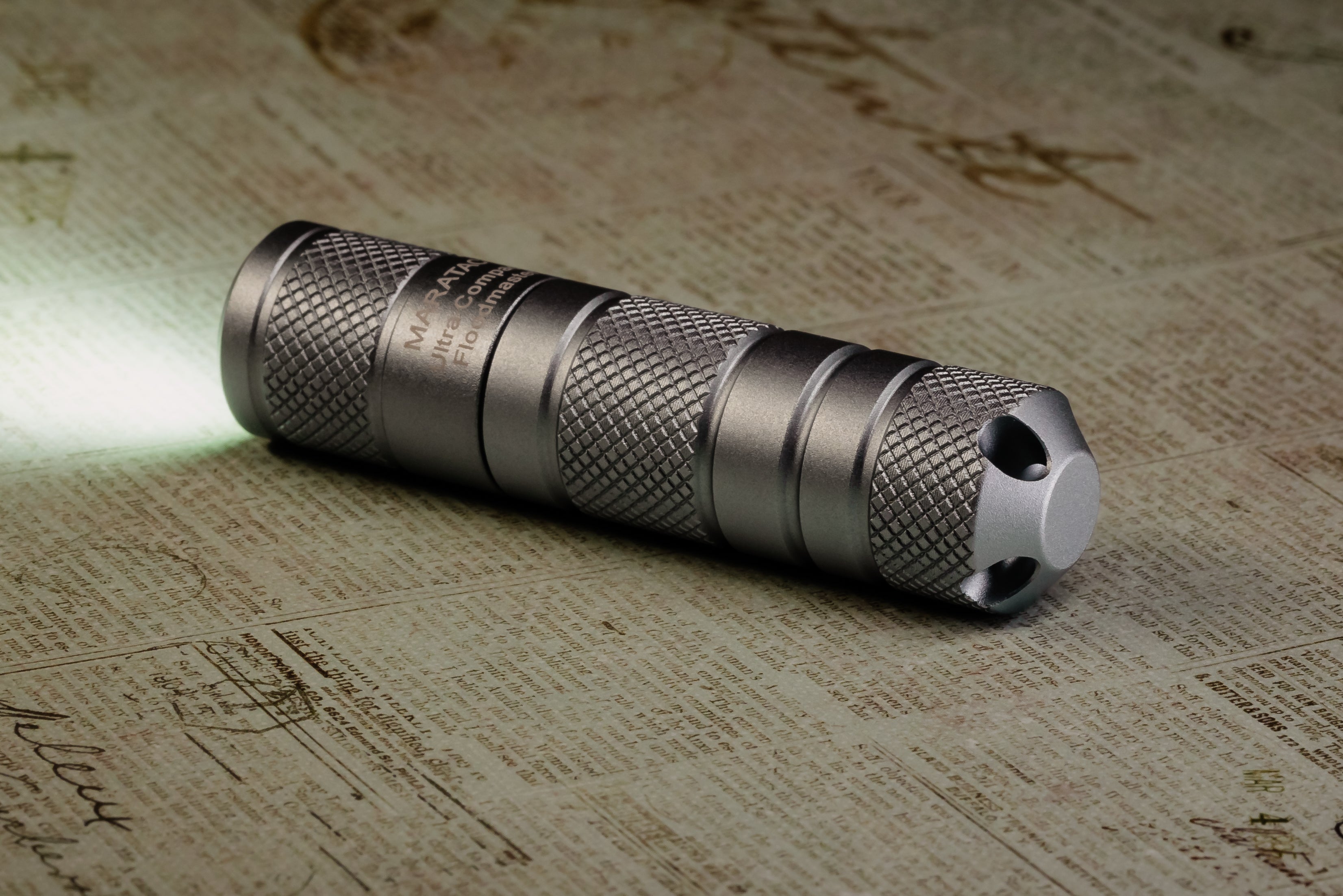 Ultra Compact Floodmaster AA / 14500 Flashlight by Maratac® ( Coming Soon! )