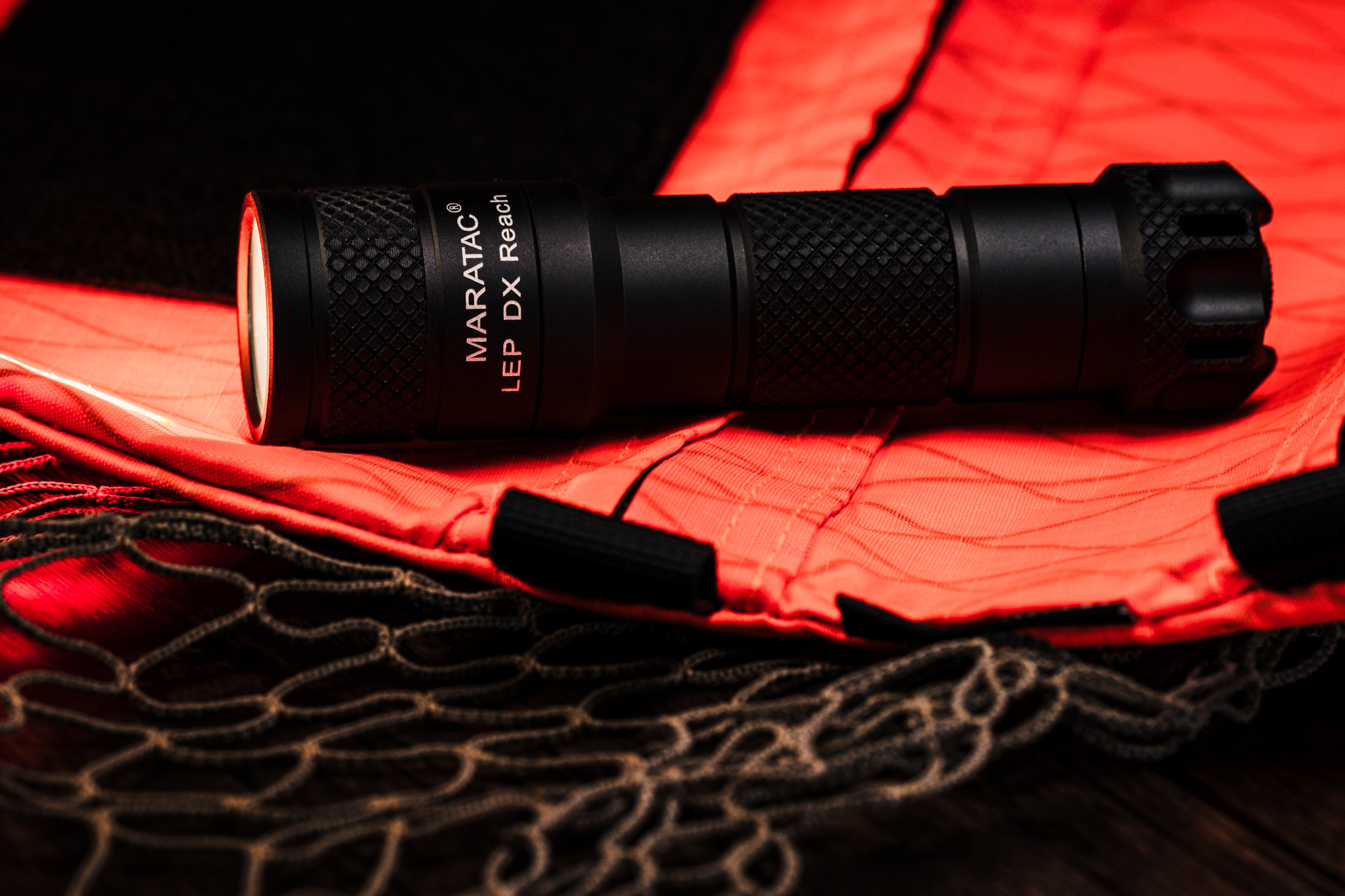 LEP DX Reach - Laser Flashlight 18650 / 21700 by Maratac® - Matte Black - Gen 3 - Coming Soon!