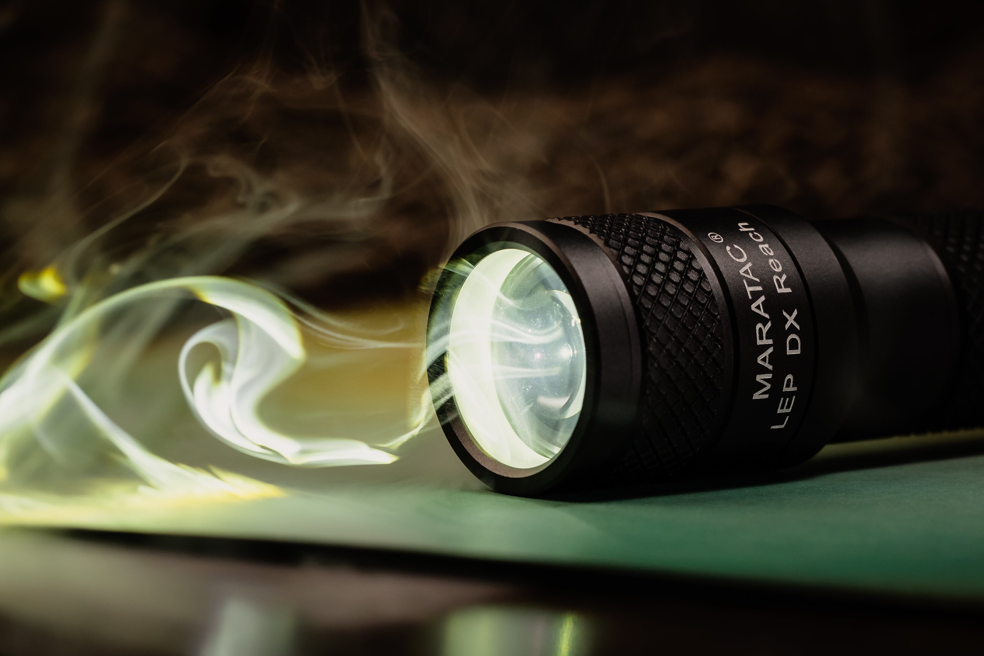 LEP DX Reach - Laser Flashlight 18650 / 21700 by Maratac® - Matte Black - Gen 3 - Coming Soon!