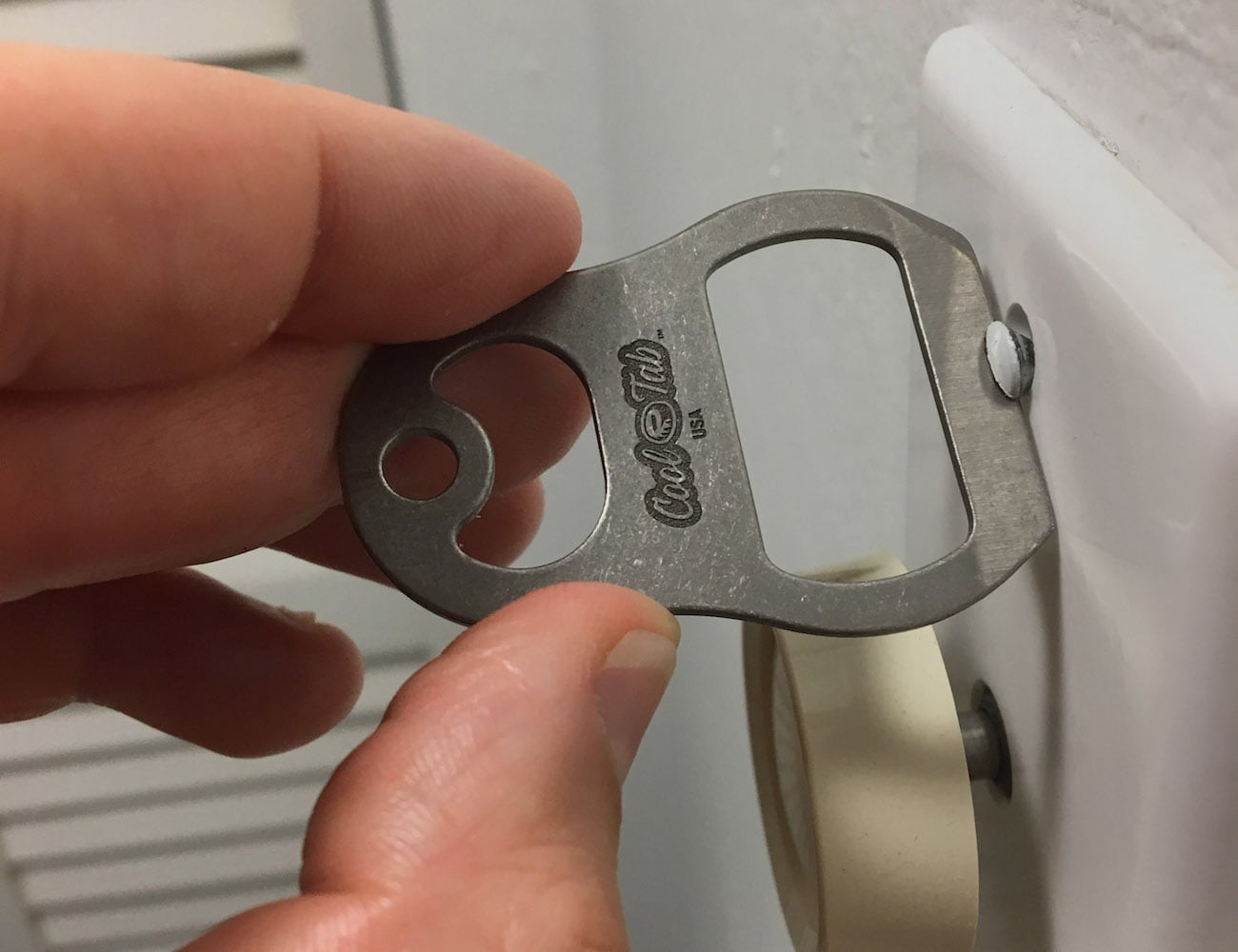 Cool-Tab Titanium Bottle & Can Opener - USA