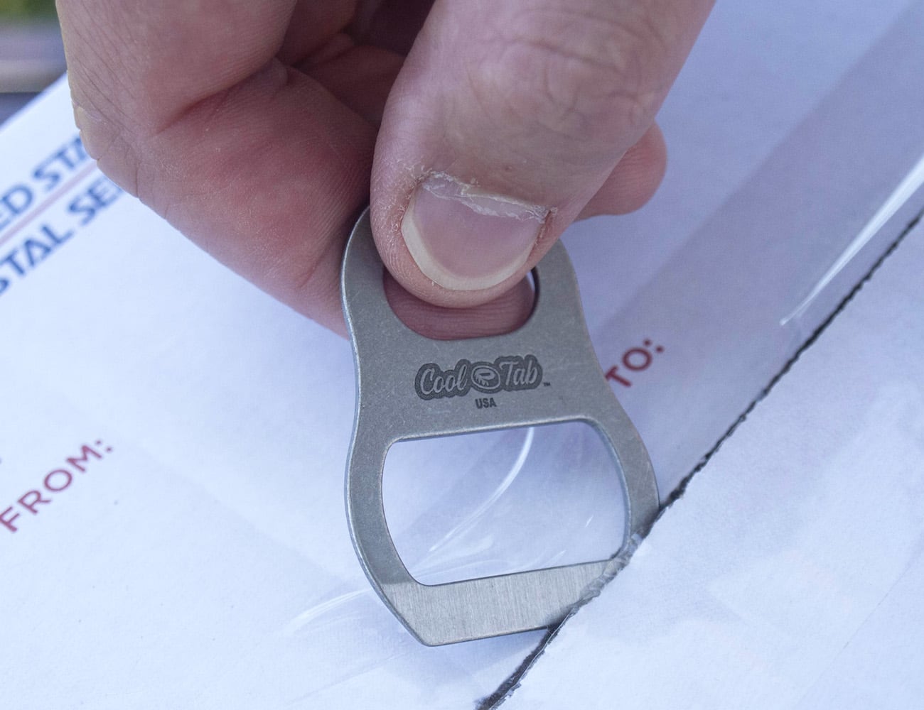 Cool-Tab Titanium Bottle & Can Opener - USA