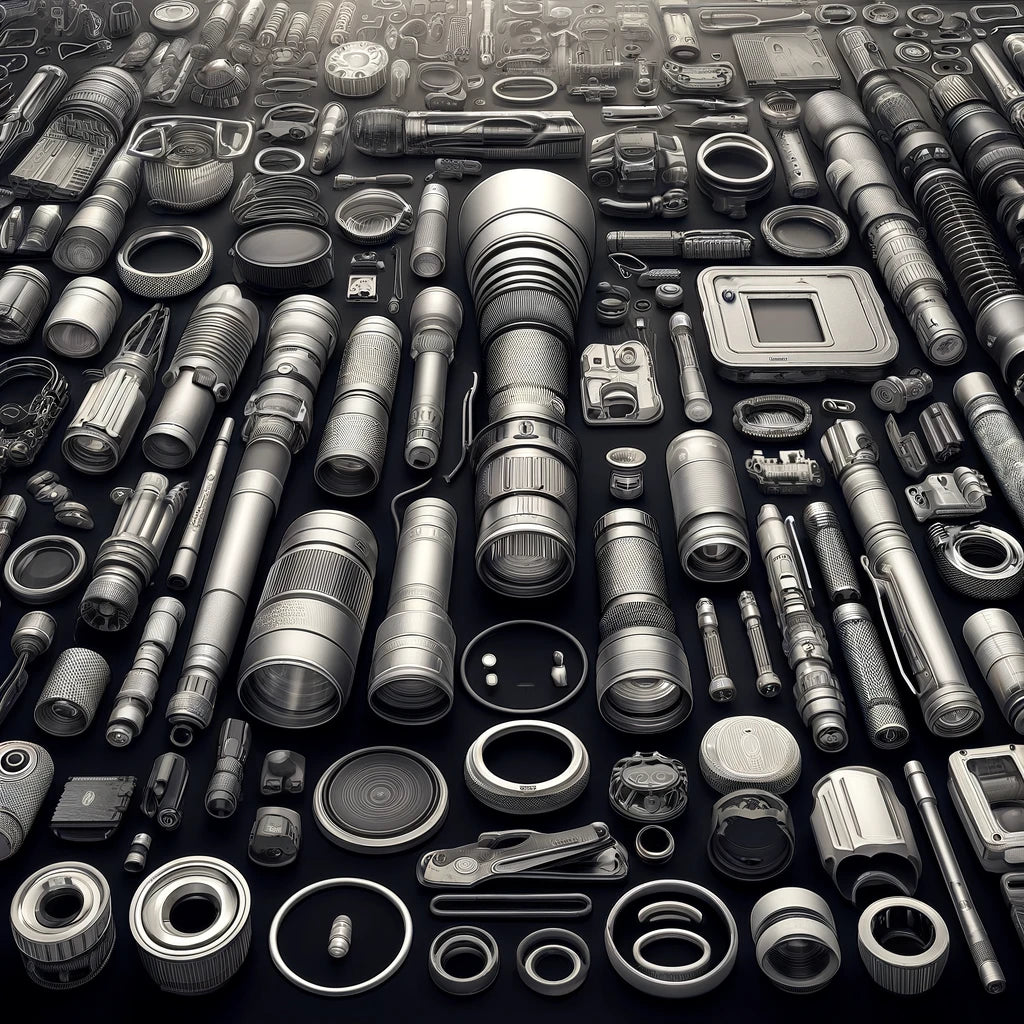 Spare Parts for All Flashlights