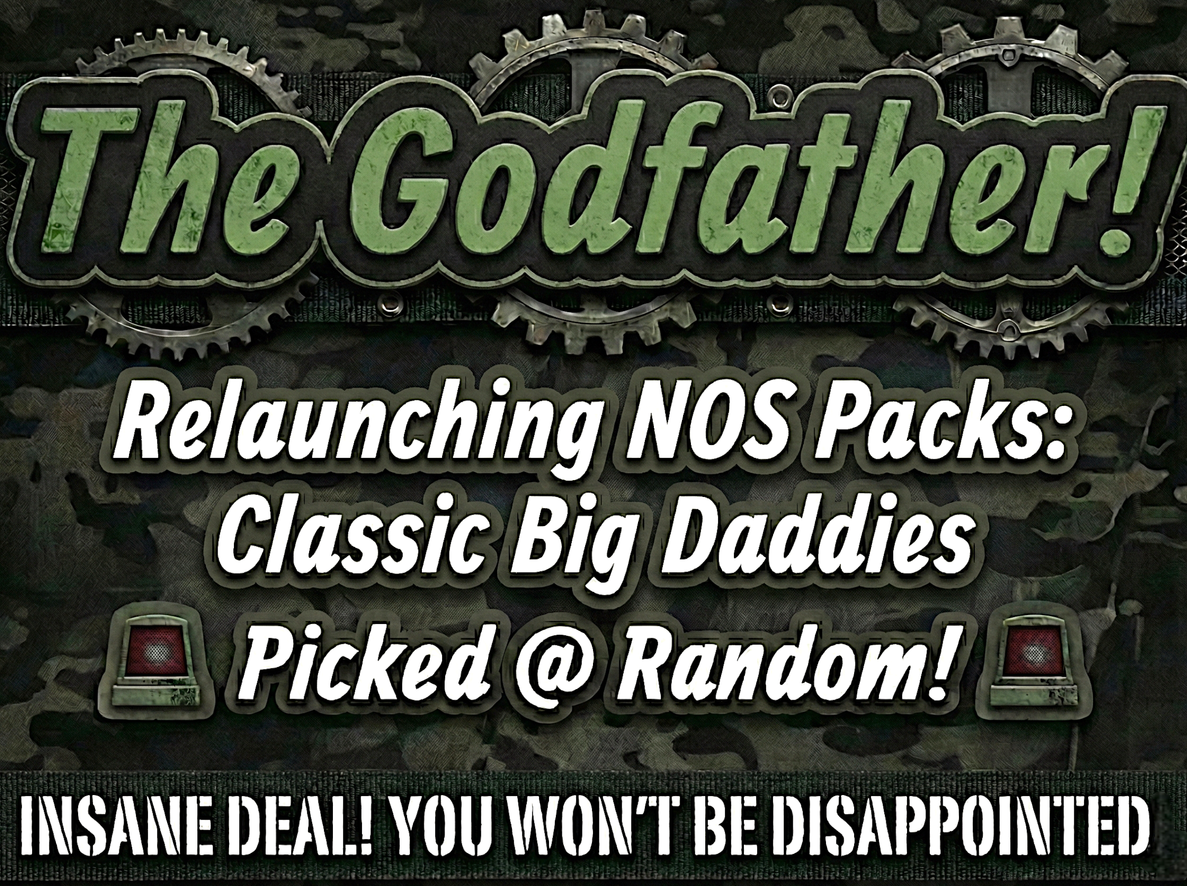 Wildcard Godfather Mystery Packs - NOS