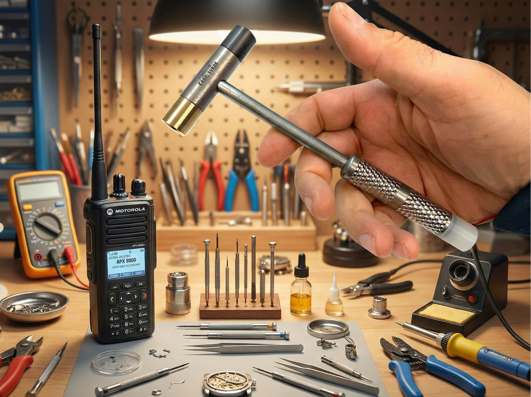 Micro Titanium Precision Hammer by Maratac®