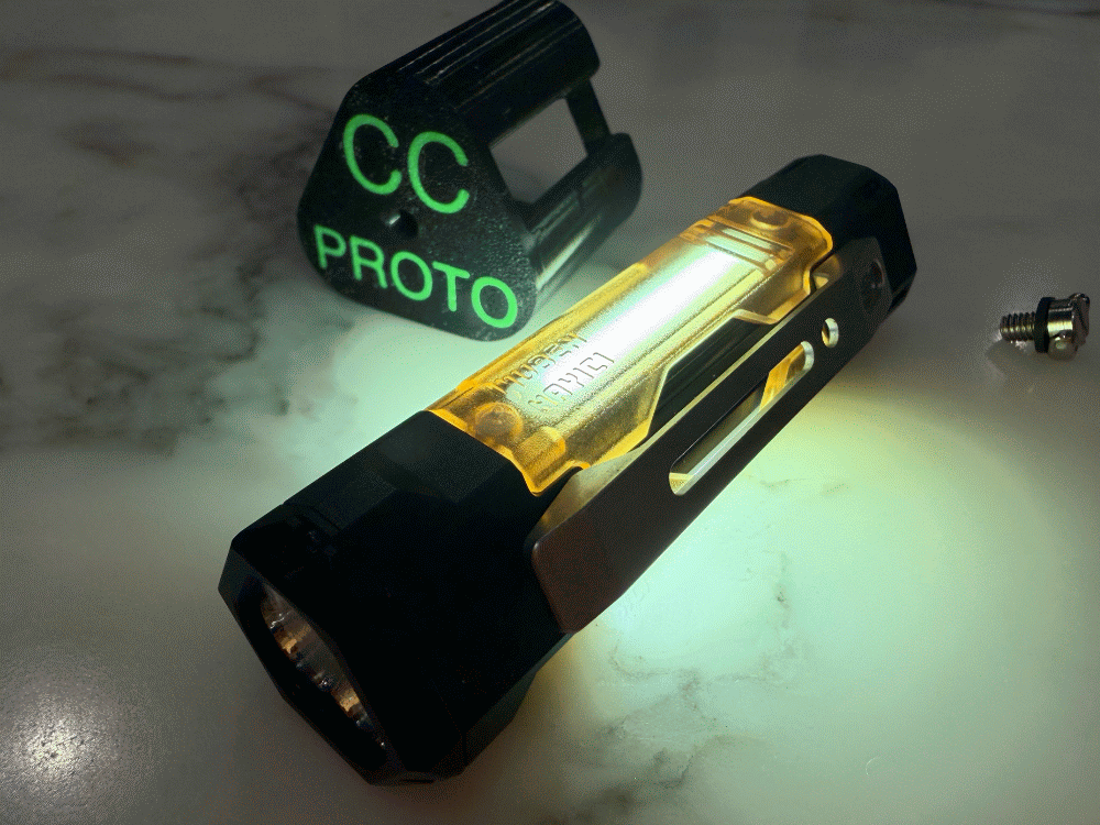 Wuben E8 V2 Modular Flashlight - CC Exclusive Custom Combo Kit