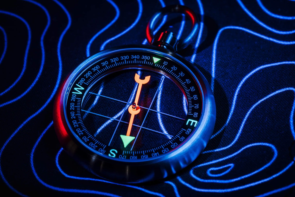 45mm - Heirloom Dual Sapphire Titanium Compass - Gen 3