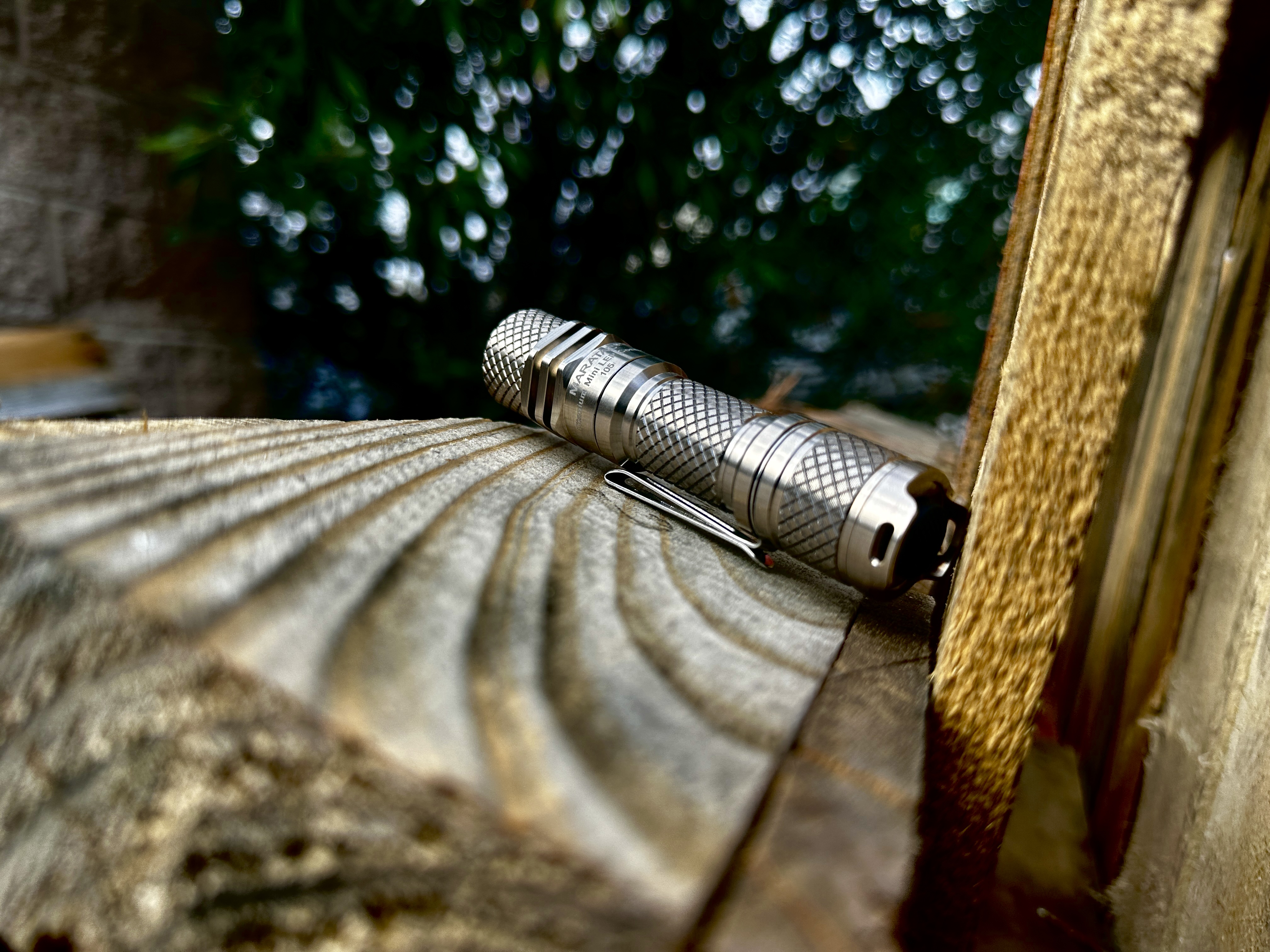 Titanium Mini LEP Cosmos - Laser Flashlight 14500 by Maratac®