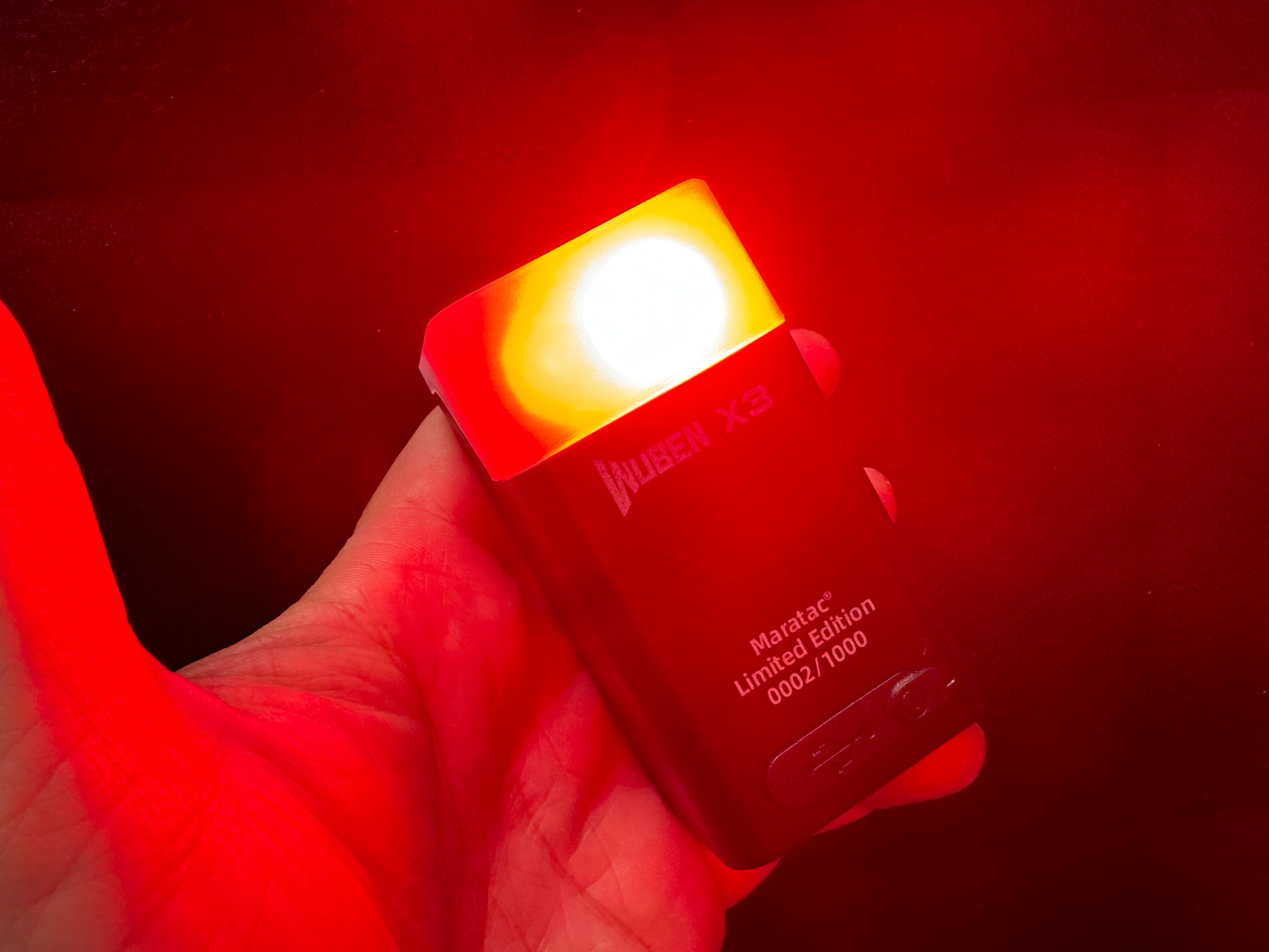 Wuben X3 Gen II - Beacon All-in-One Flashlight + Wireless Dock - CC Exclusive