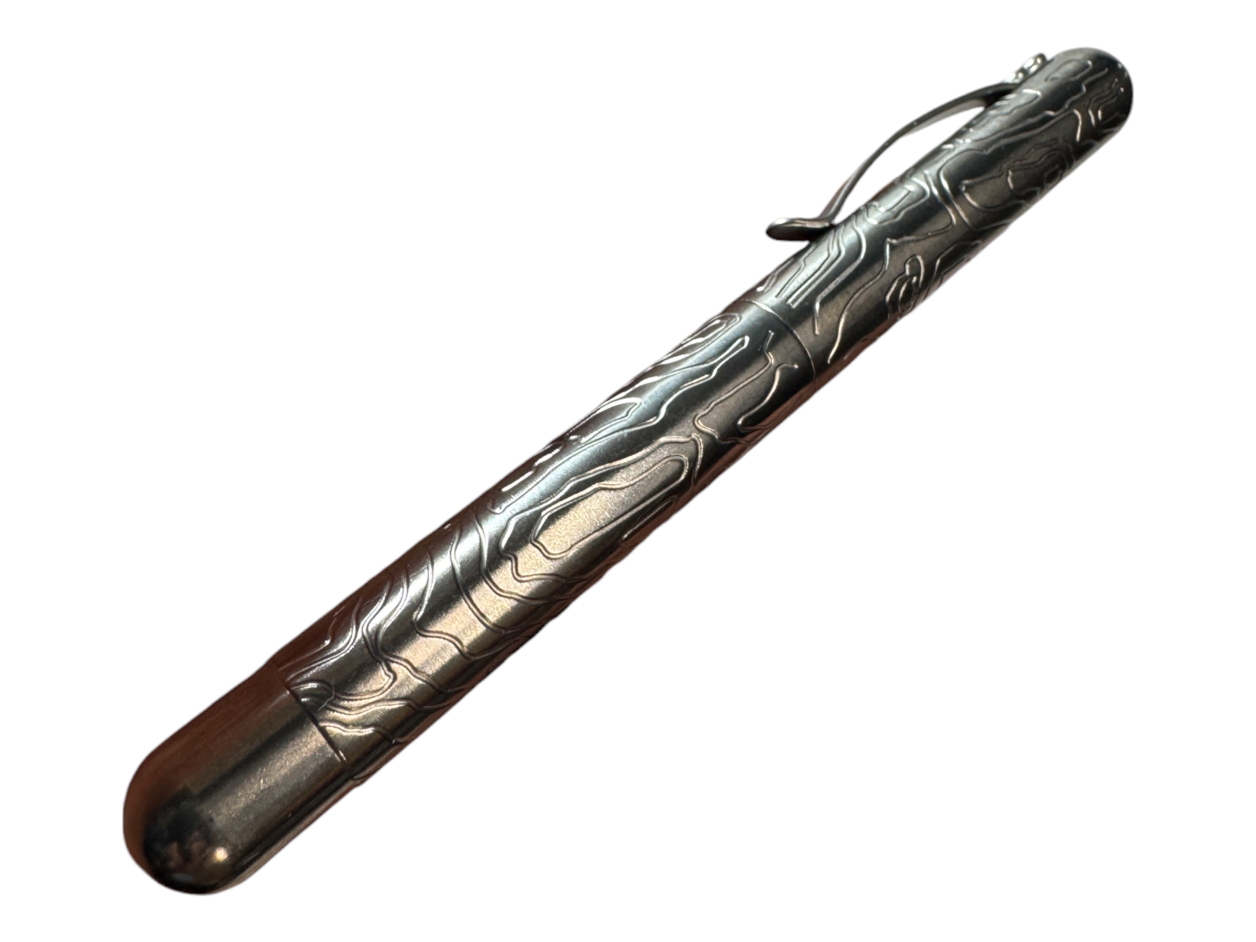 Titanium Embassy Pen Topography Edition - Gen 8