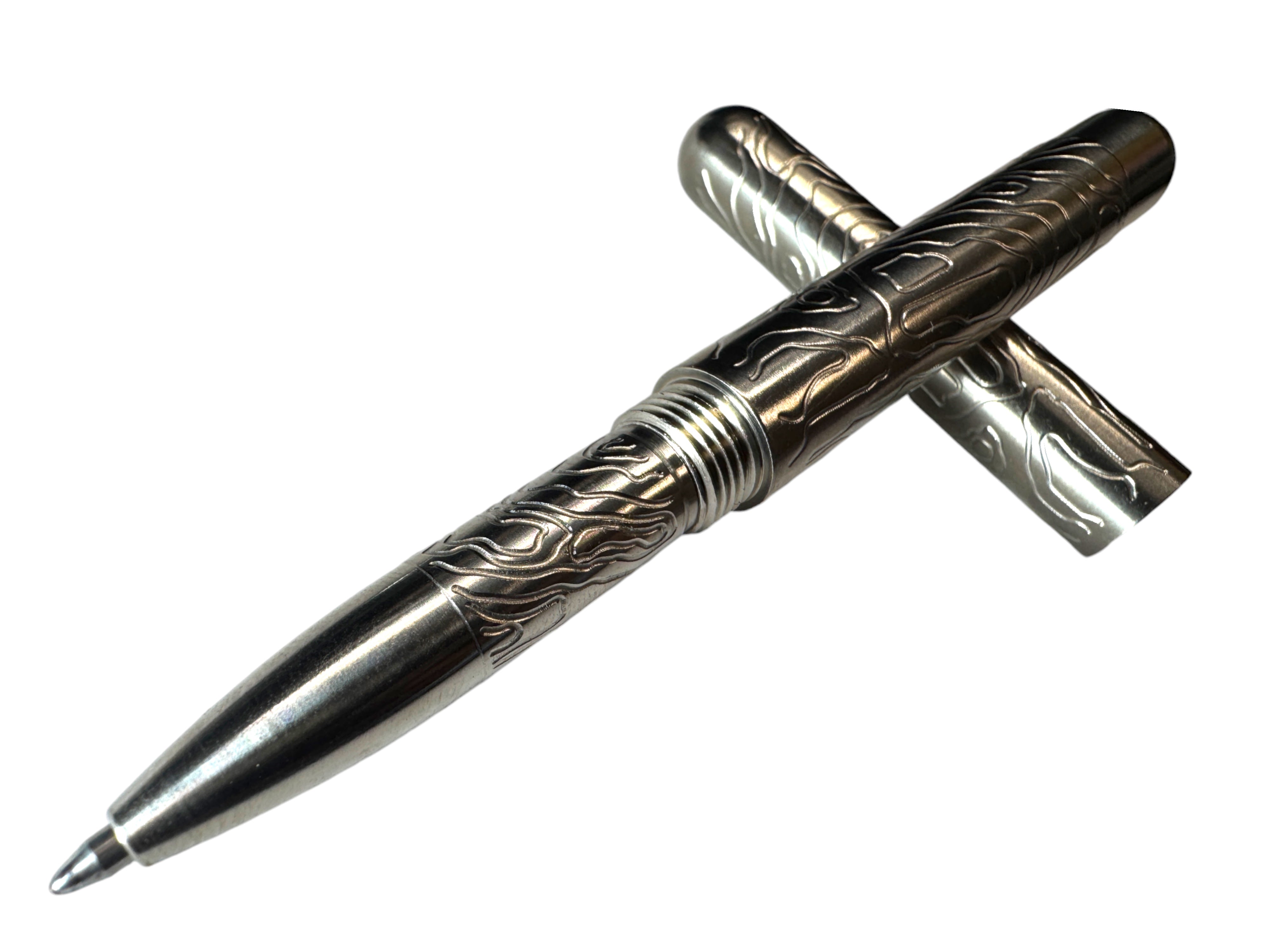 Titanium Embassy Pen Topography Edition - Gen 8