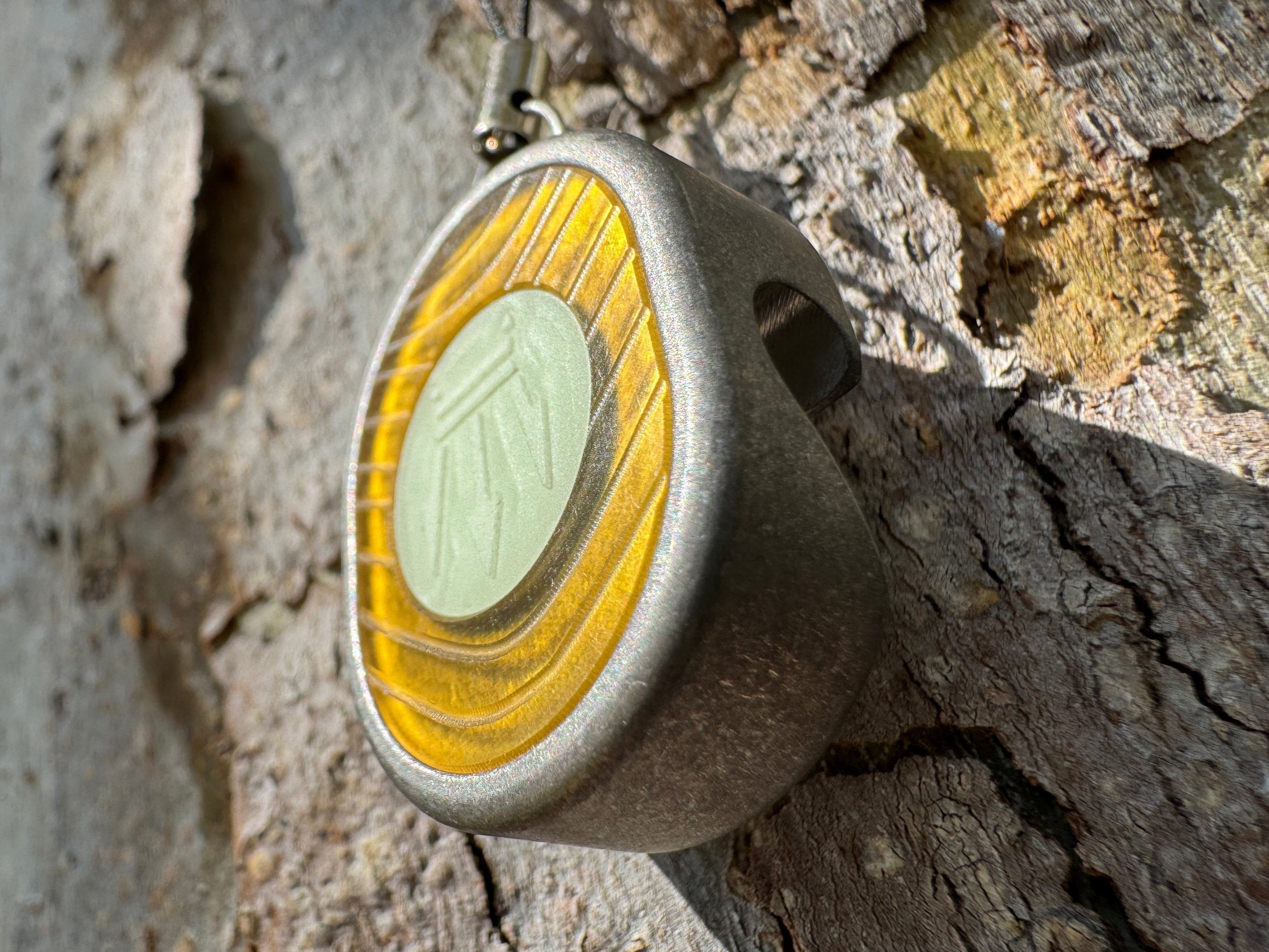 Apri Bottle Opener - Titanium / Ultem / UGM Glow by Maratac - Gen 2