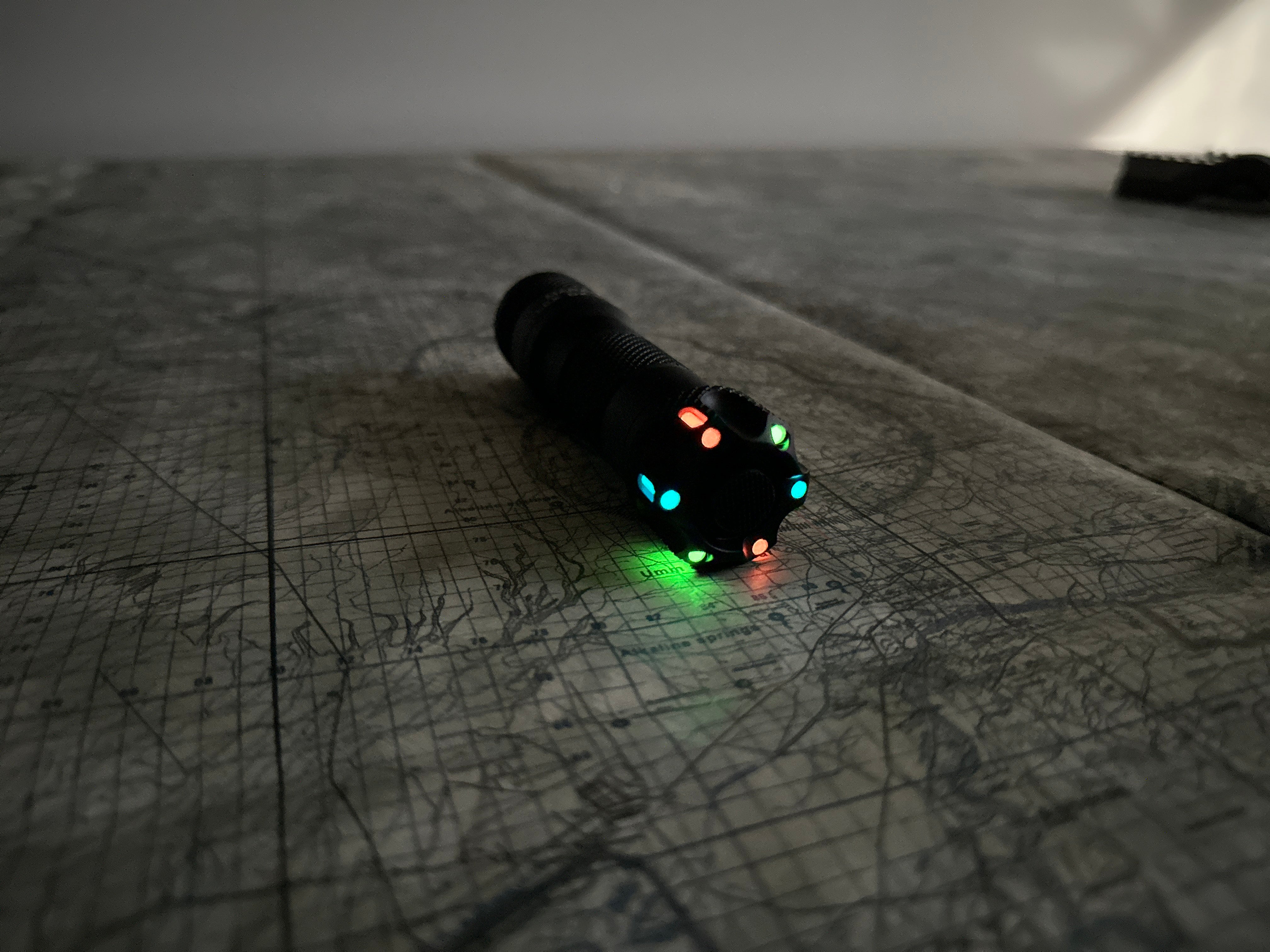 LEP DX Reach - Laser Flashlight 18650 / 21700 by Maratac® - Matte Black - Gen 3 - Coming Soon!