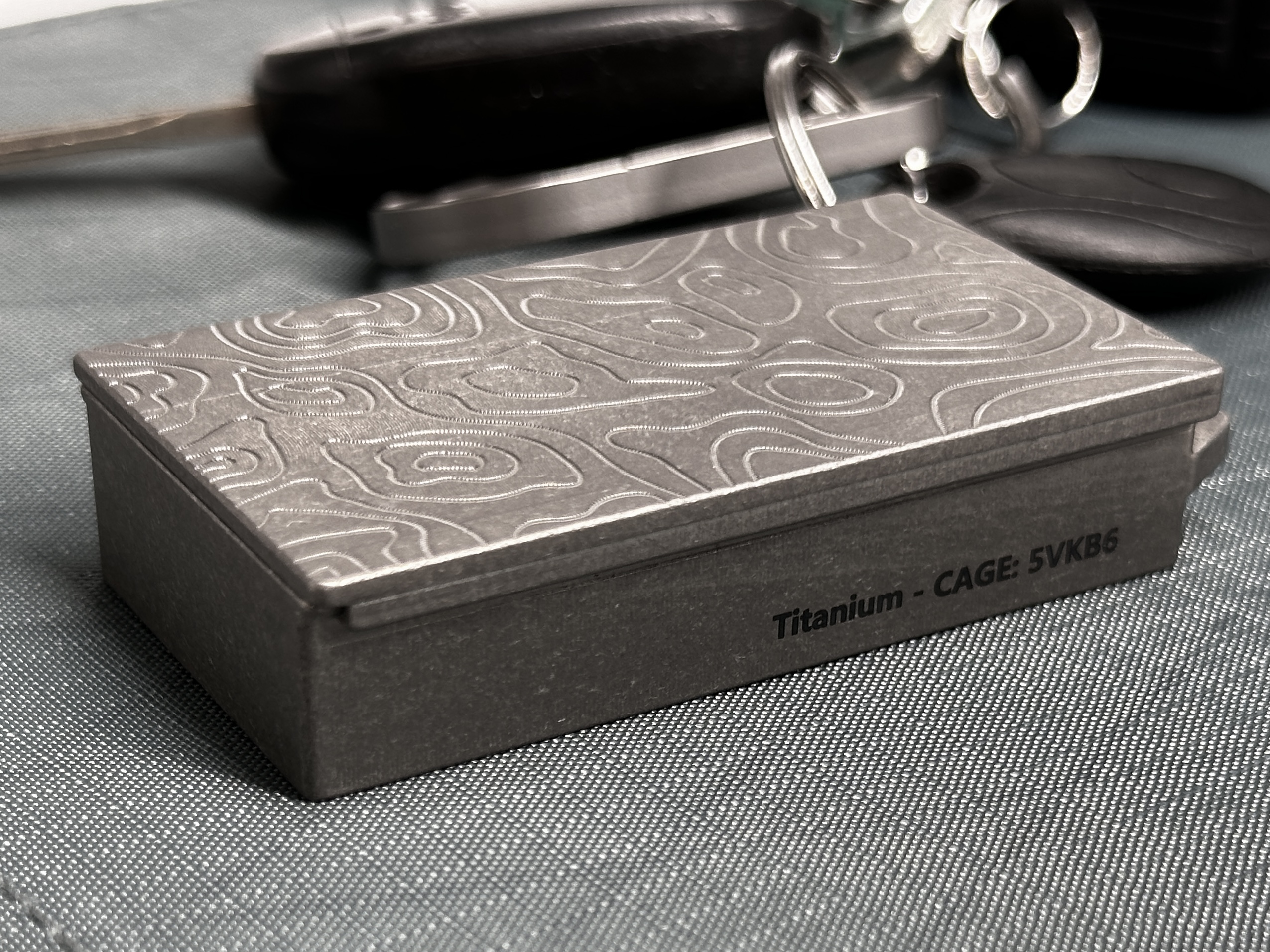 Titanium Pocket Strong Box  - Gen 2