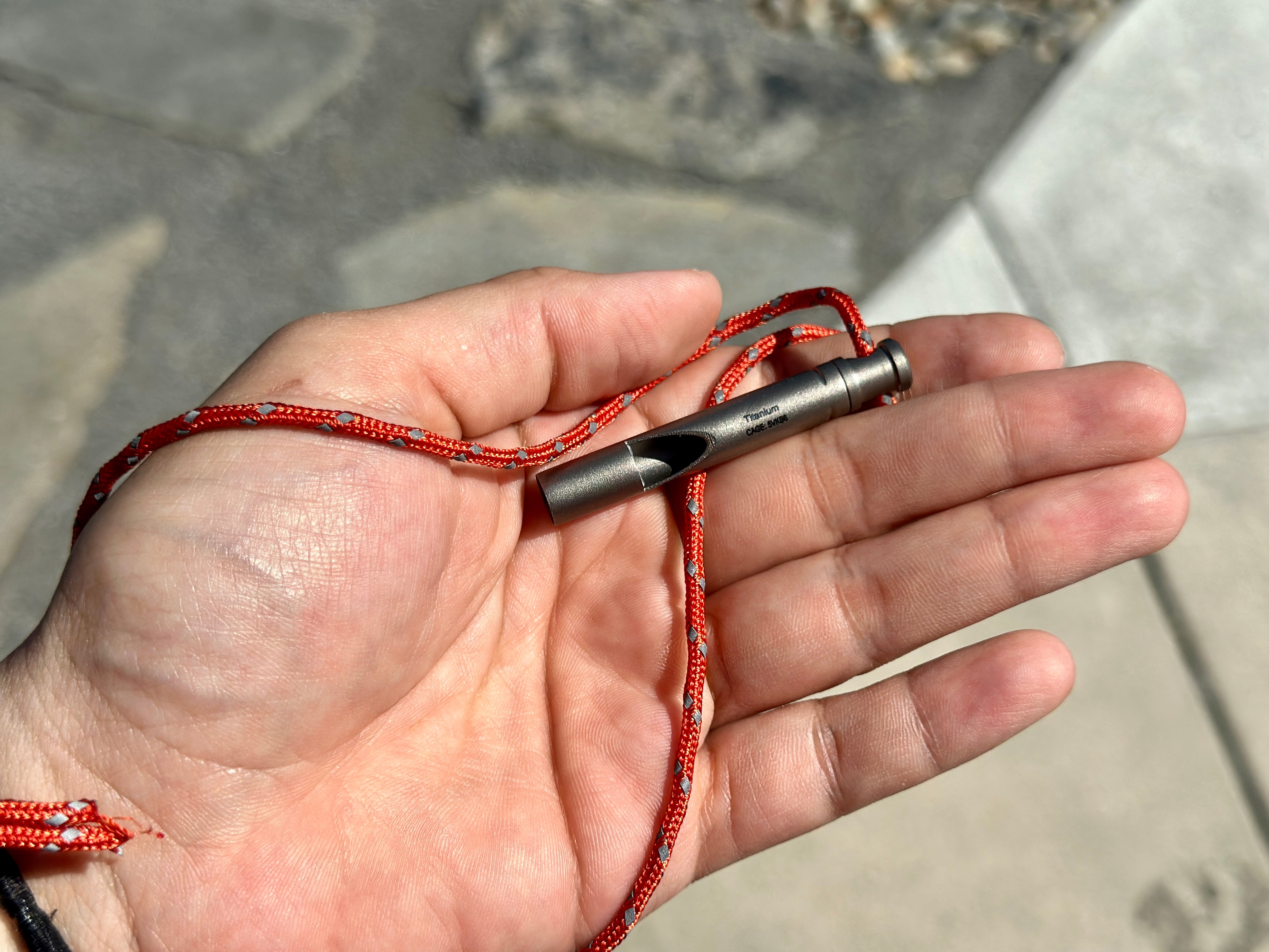 Titanium Whistle by Maratac® - Gen 2