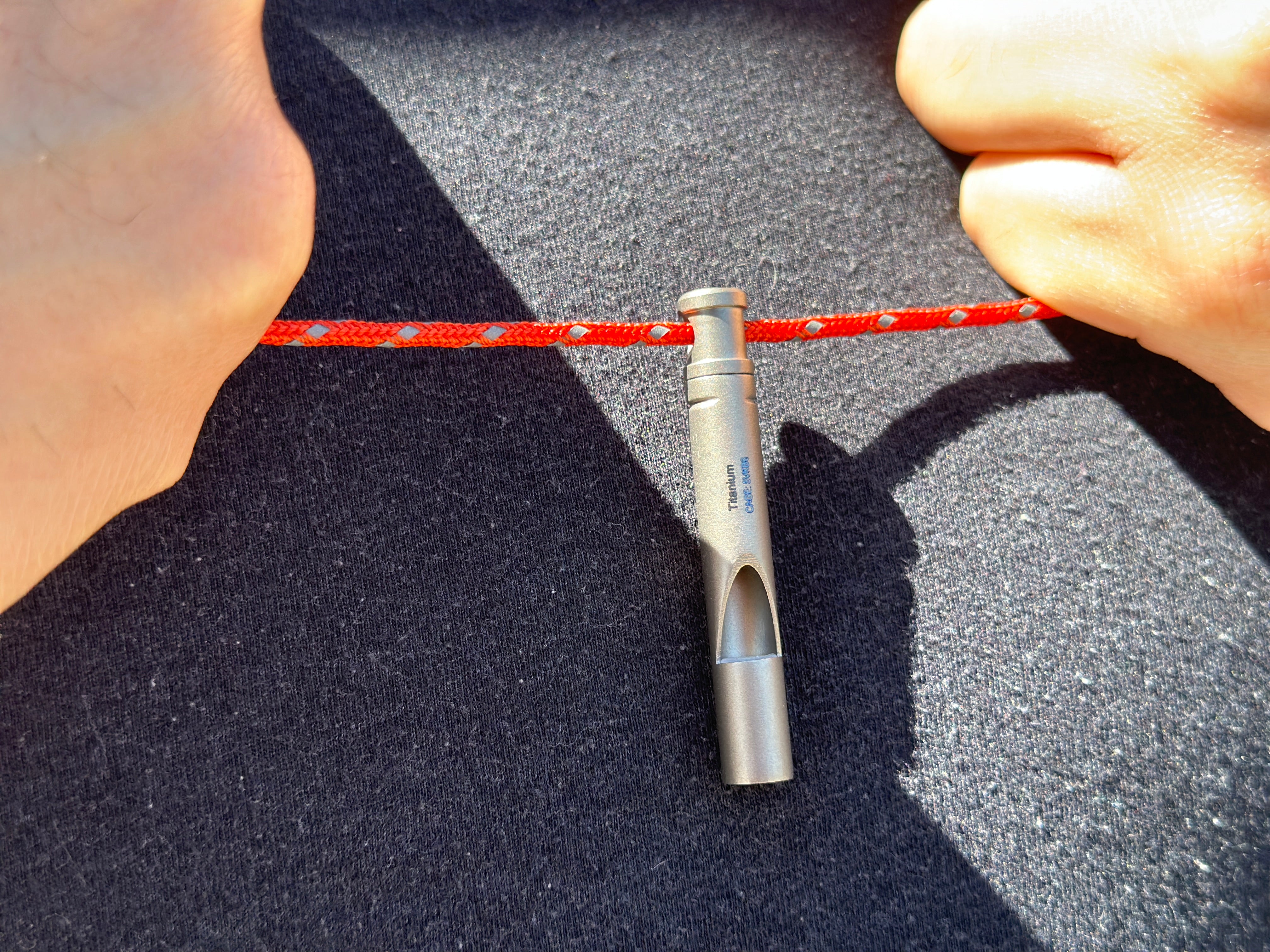 Titanium Whistle by Maratac® - Gen 2
