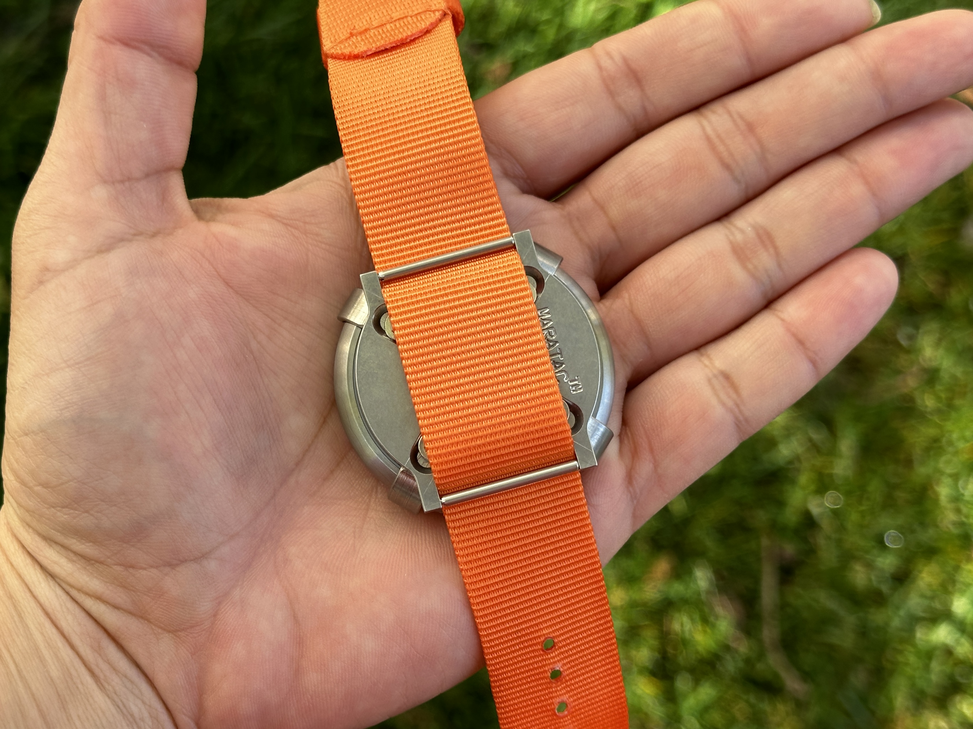 45mm Titanium Heirloom Compass + Wrist Carry Kit by Maratac®