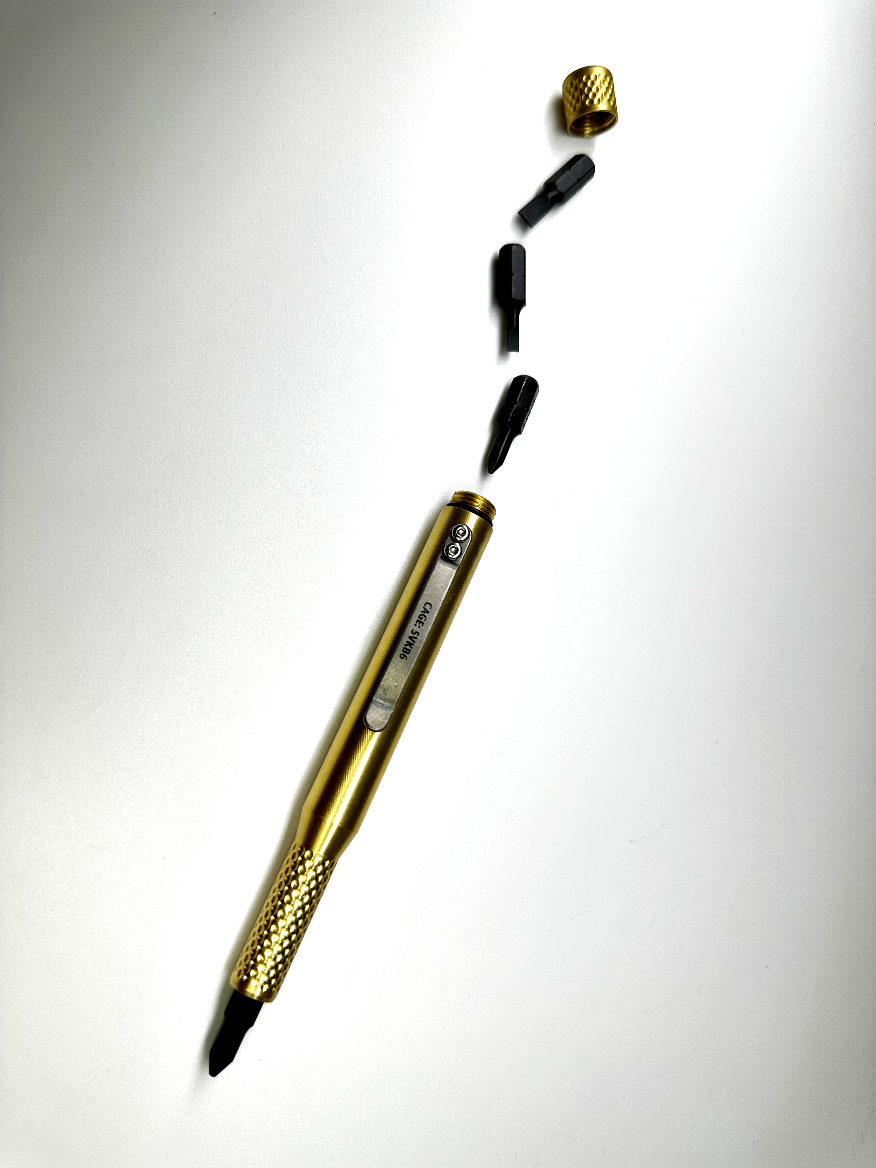 1/4" Pen Driver Brass by Maratac® - Gen 2