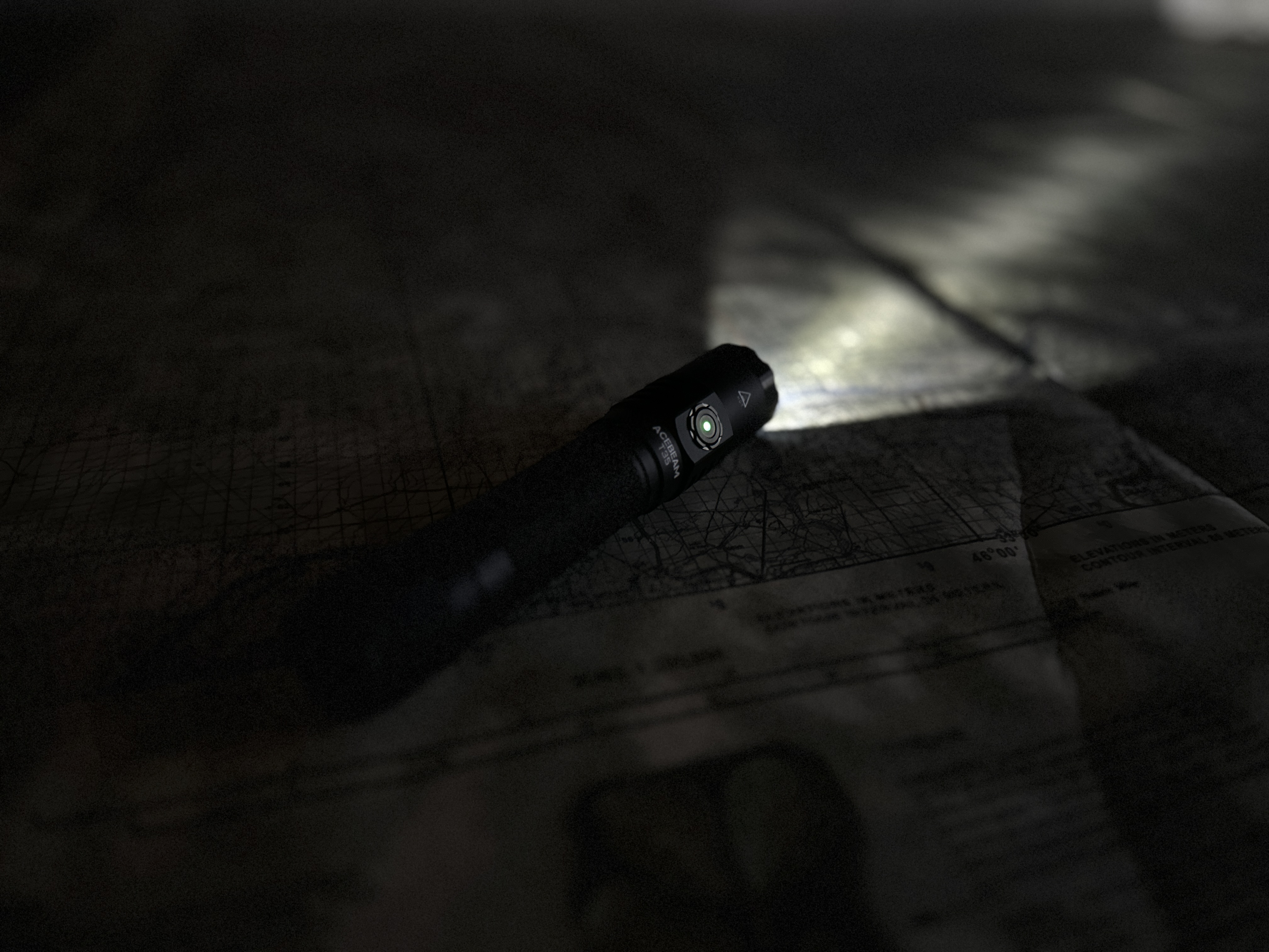 T35 CRTF 18650 Dual Switch Flashlight by Acebeam