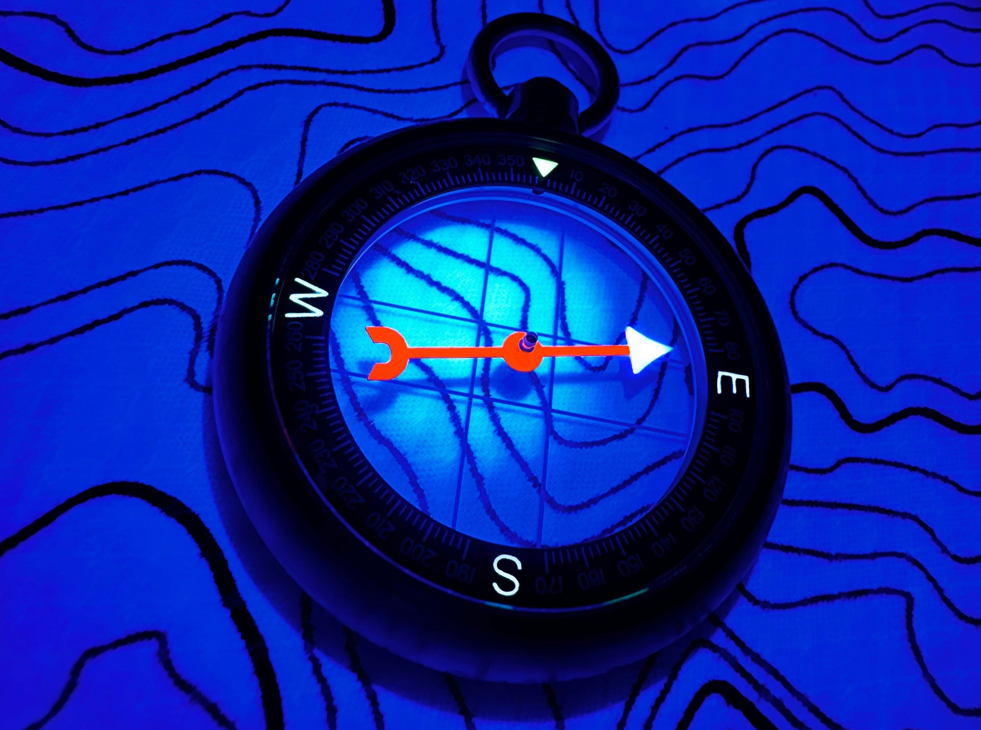 45mm - Heirloom Dual Sapphire Titanium Compass - Gen 3