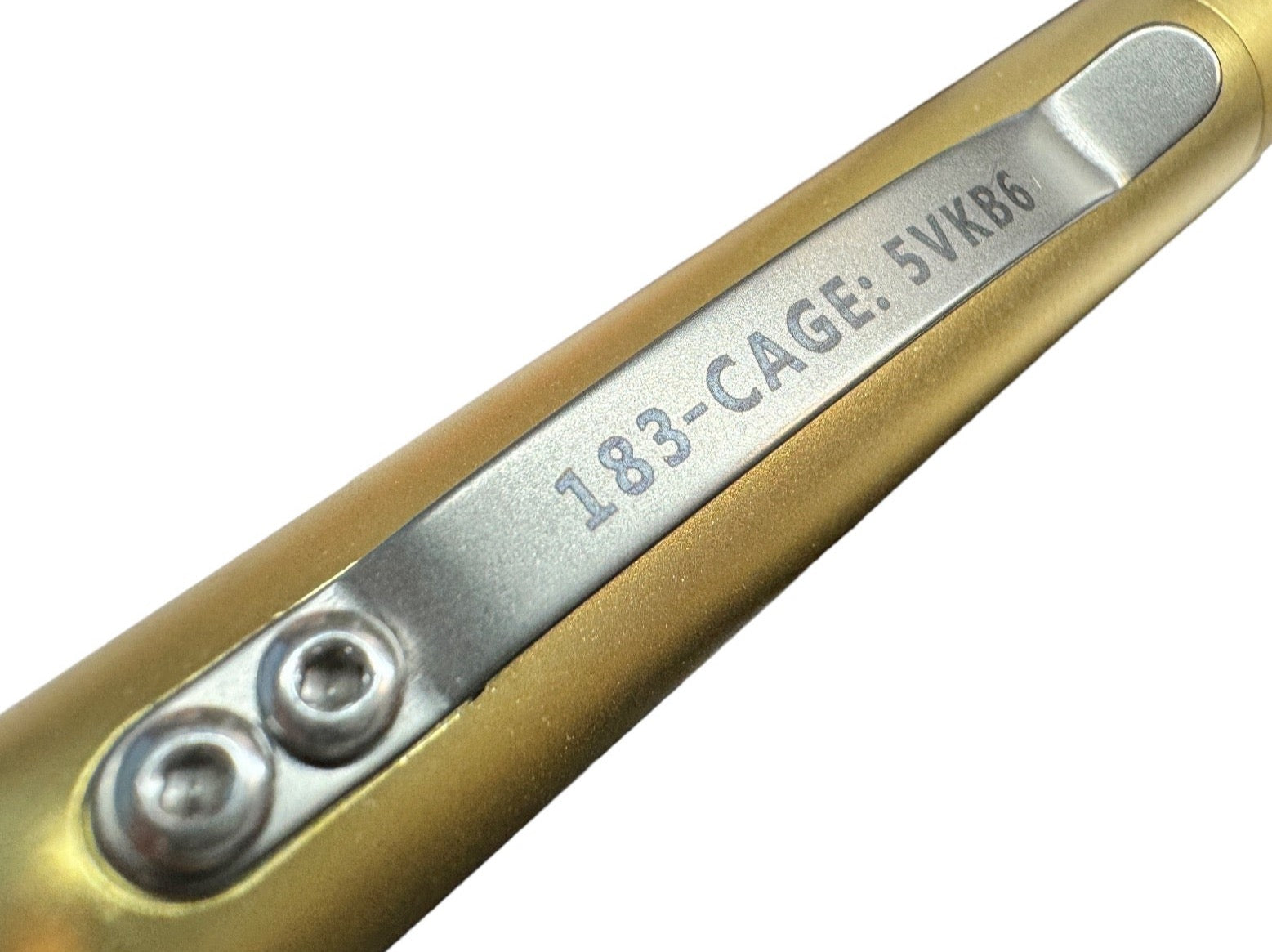 Brass Embassy Pen - Gen 6