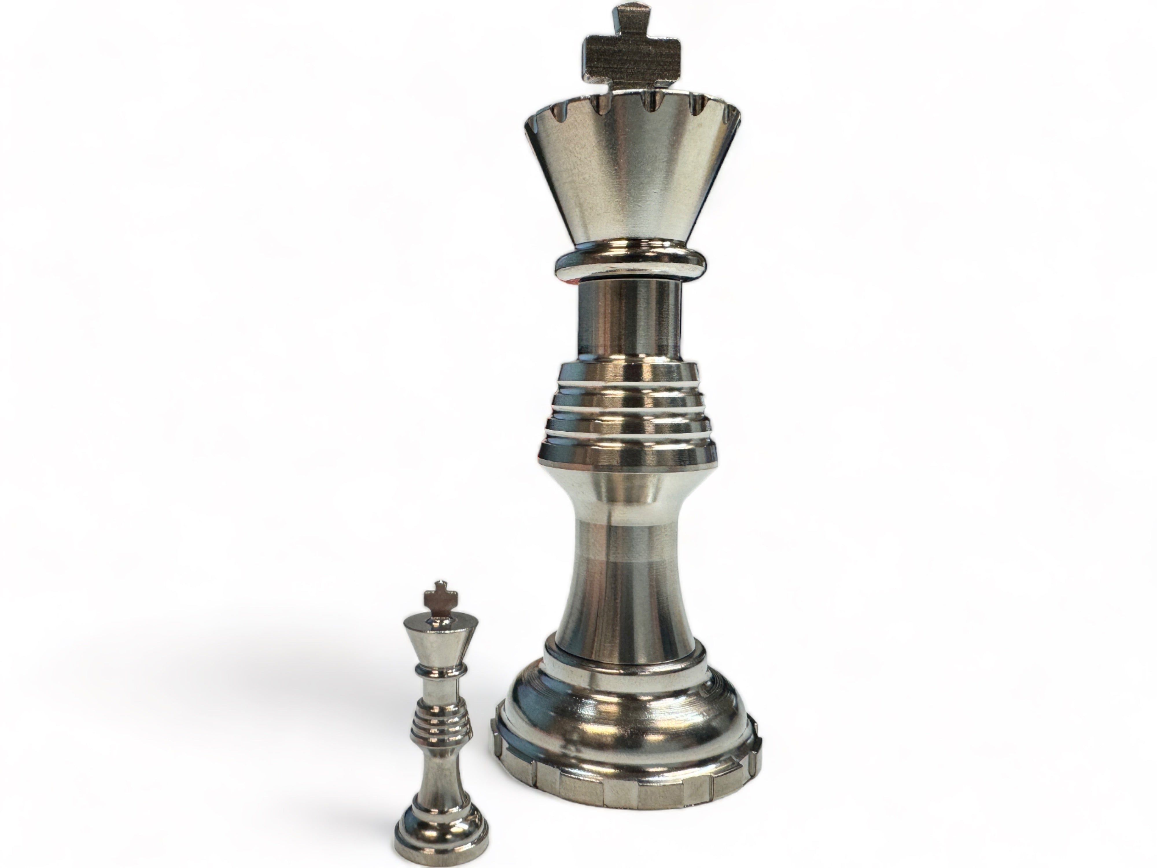 Titanium Chess Pieces - Worlds Smallest - by Maratac® - Build-A-Set