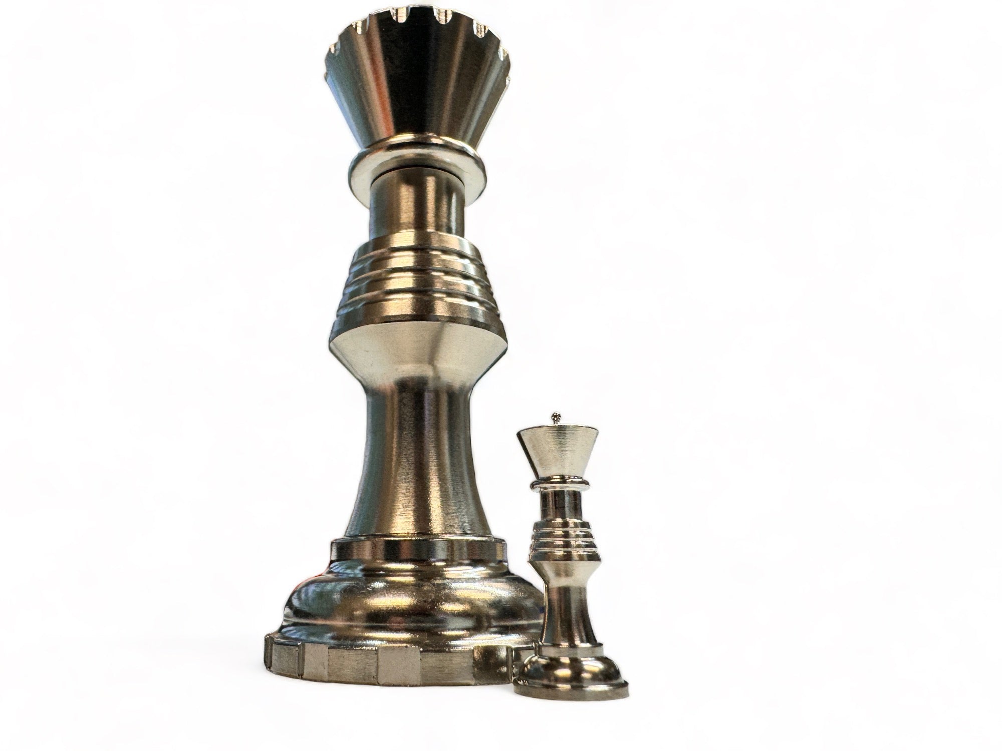 Tiny Queen - Titanium Chess Piece - Worlds Smallest