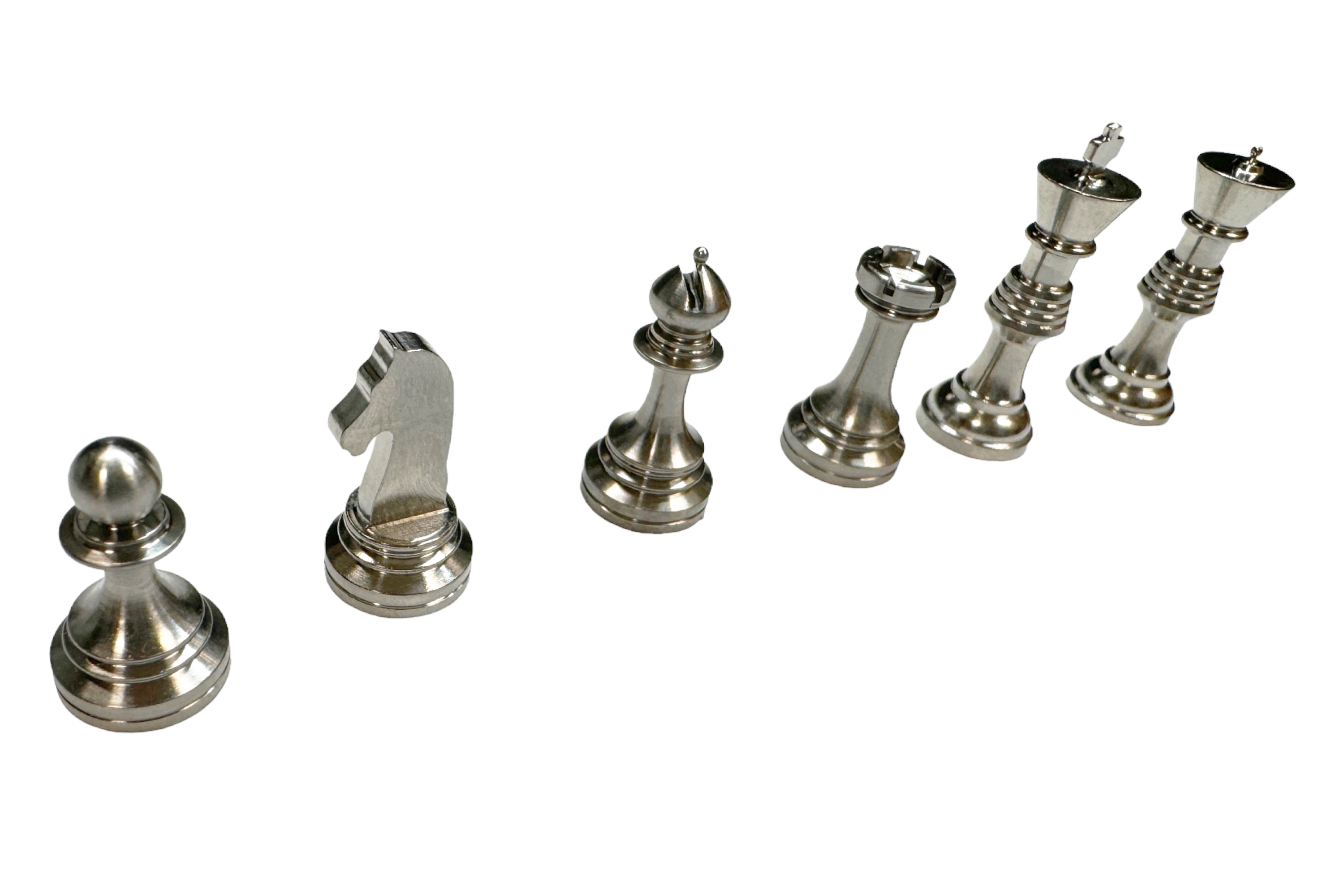 Titanium Chess Pieces - Worlds Smallest - by Maratac® - Build-A-Set