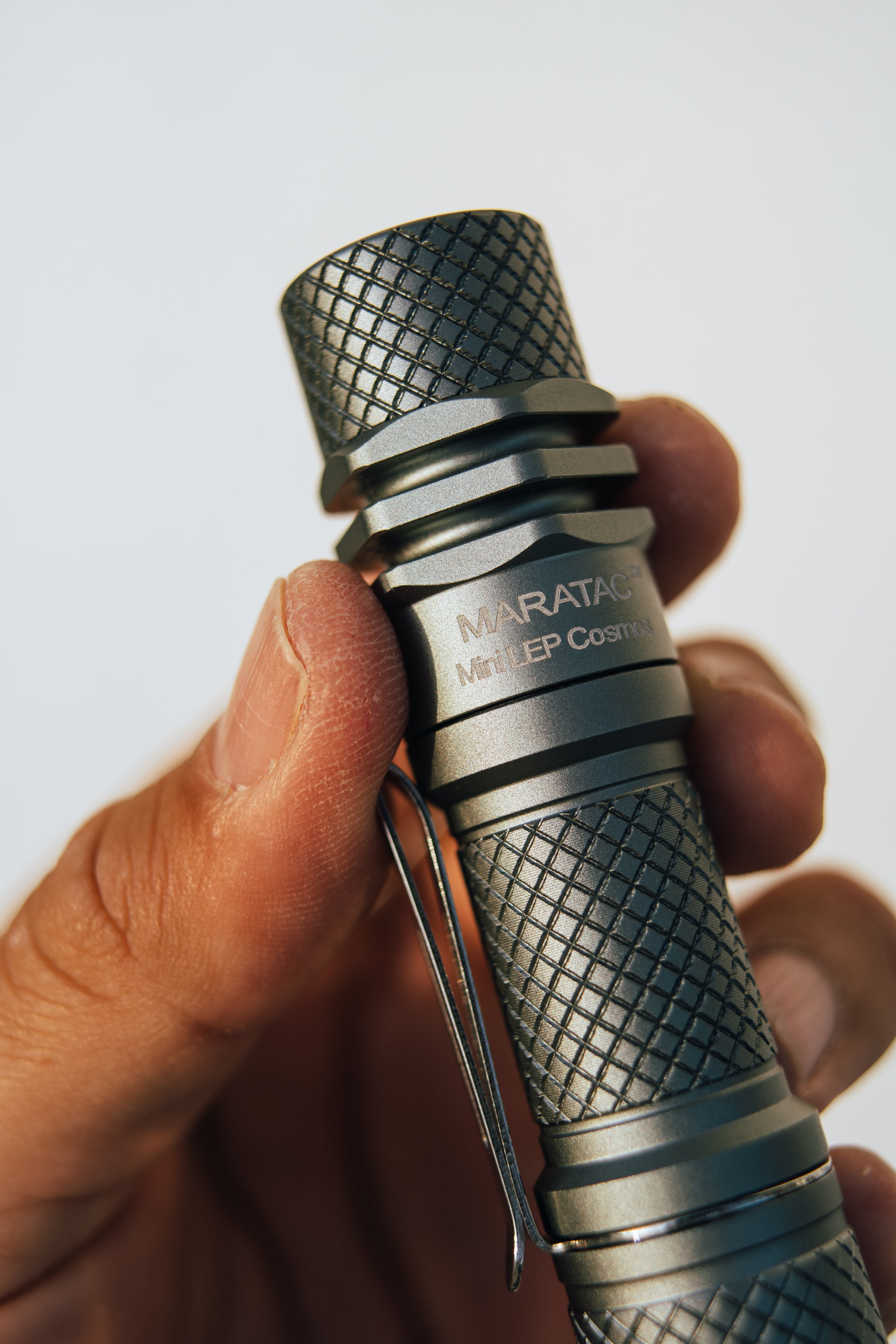 Mini LEP Cosmos - Laser Flashlight 14500 by Maratac® - Gray