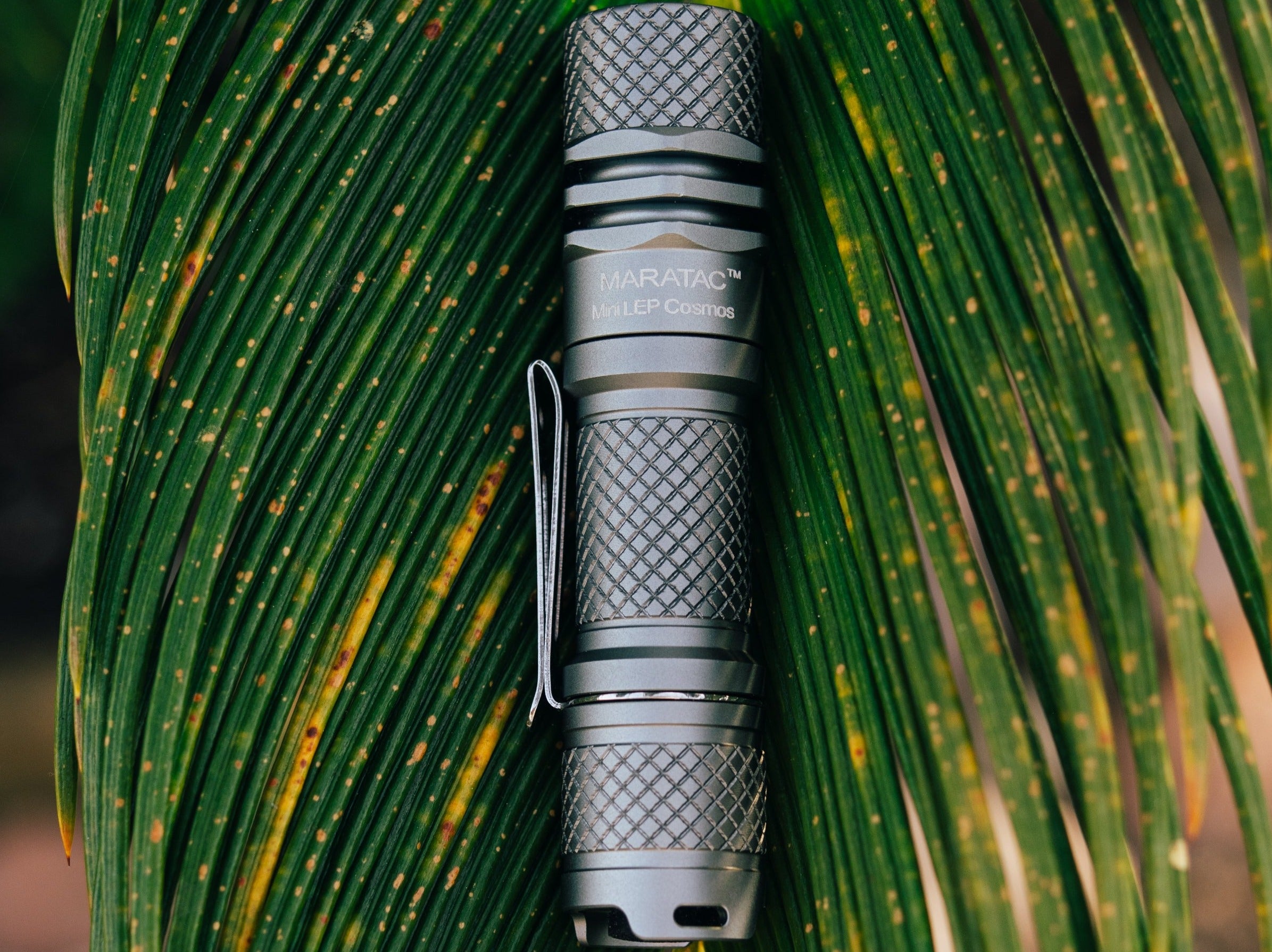 Mini LEP Cosmos - Laser Flashlight 14500 by Maratac® - Gray
