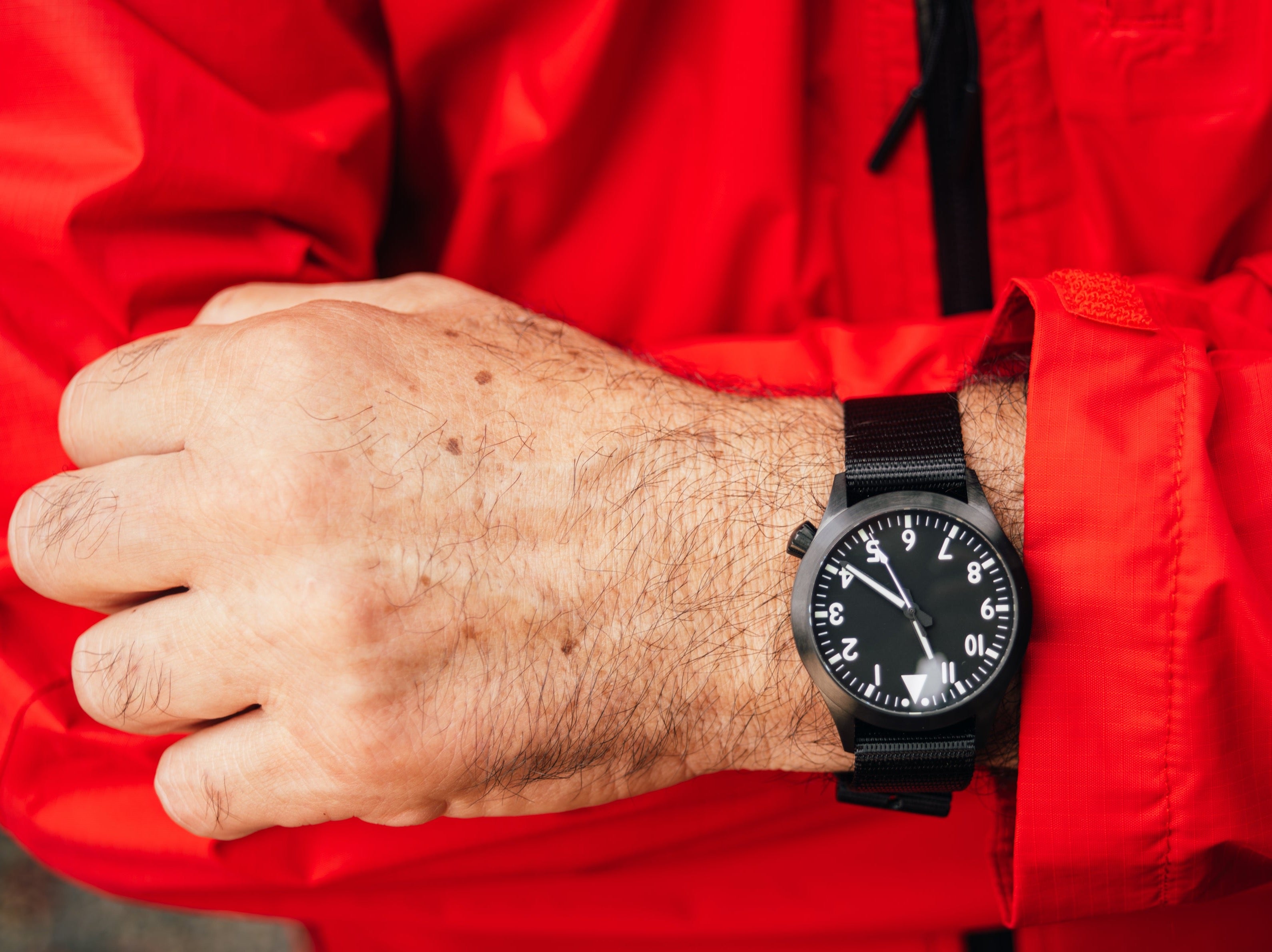 DLC Stainless Steel Pilot Automatic Watch by Maratac®