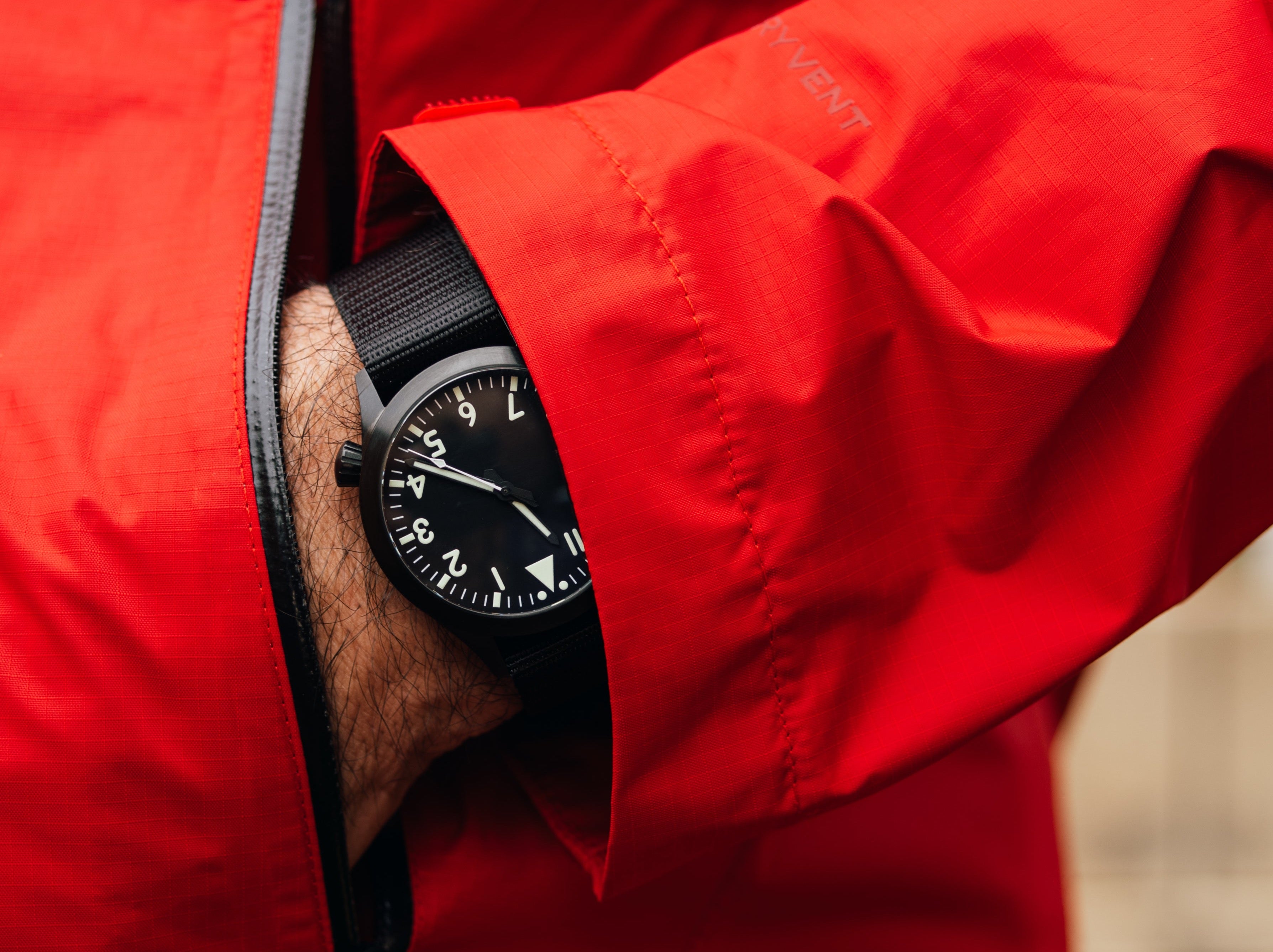 DLC Stainless Steel Pilot Automatic Watch by Maratac®
