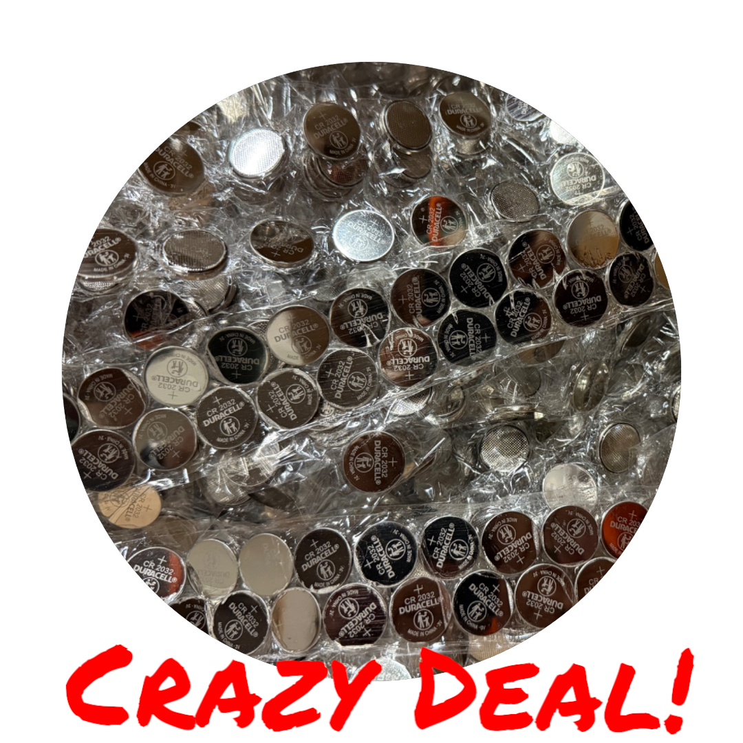 Duracell Bulk Surplus - 2032 Coin Cell Batteries x 10+