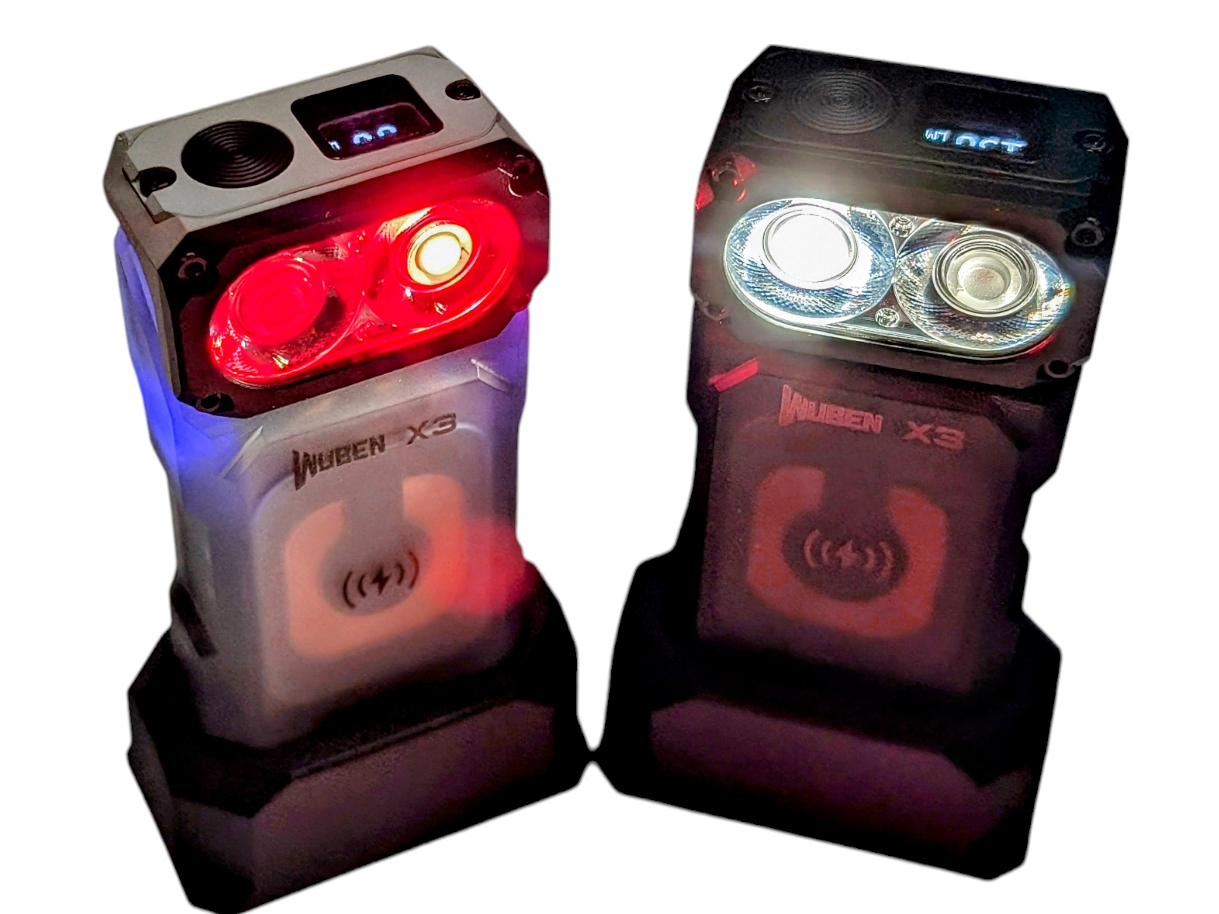 Wuben X3 - Beacon All-in-One Flashlight + Charging Dock ( 2 Color Options )