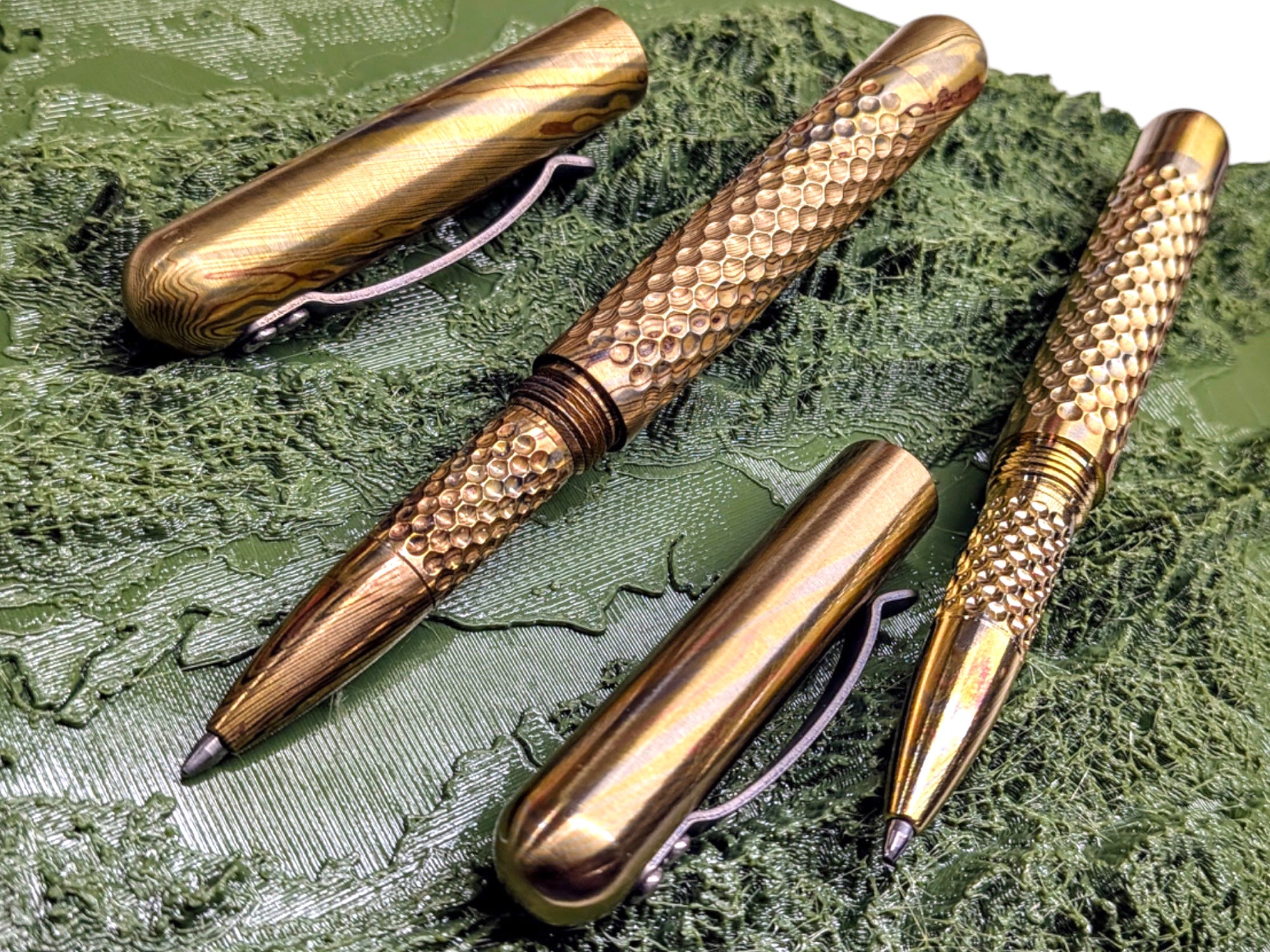 Mokume Embassy Pen - Limited Single Batch Run! - Final Batch In Stock!