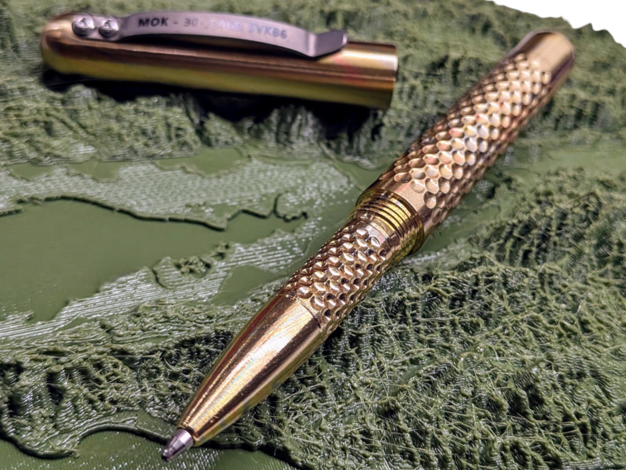 Mokume Embassy Pen - Limited Single Batch Run! - Final Batch In Stock!