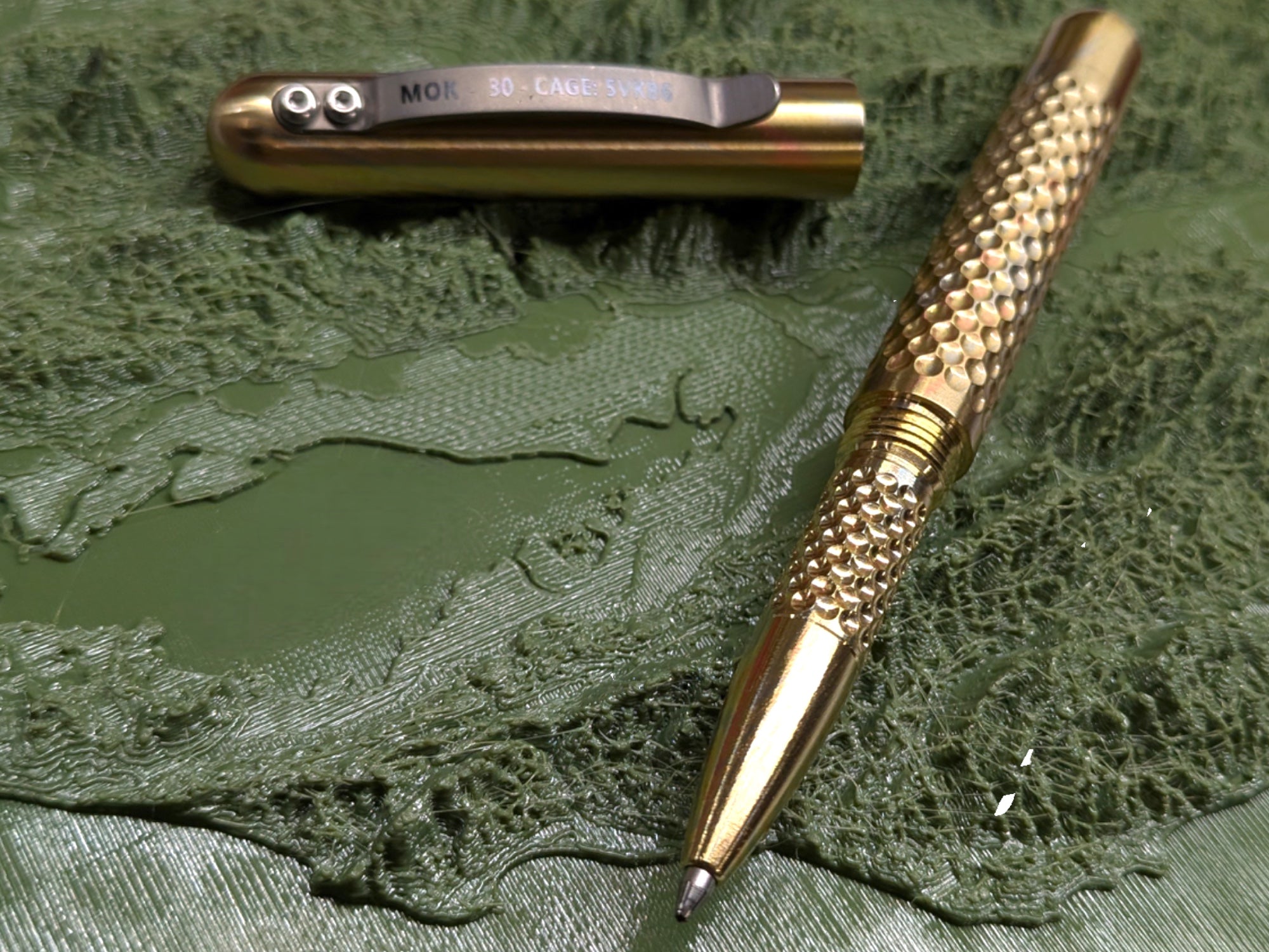 Mokume Embassy Pen - Limited Single Batch Run! - Final Batch In Stock!