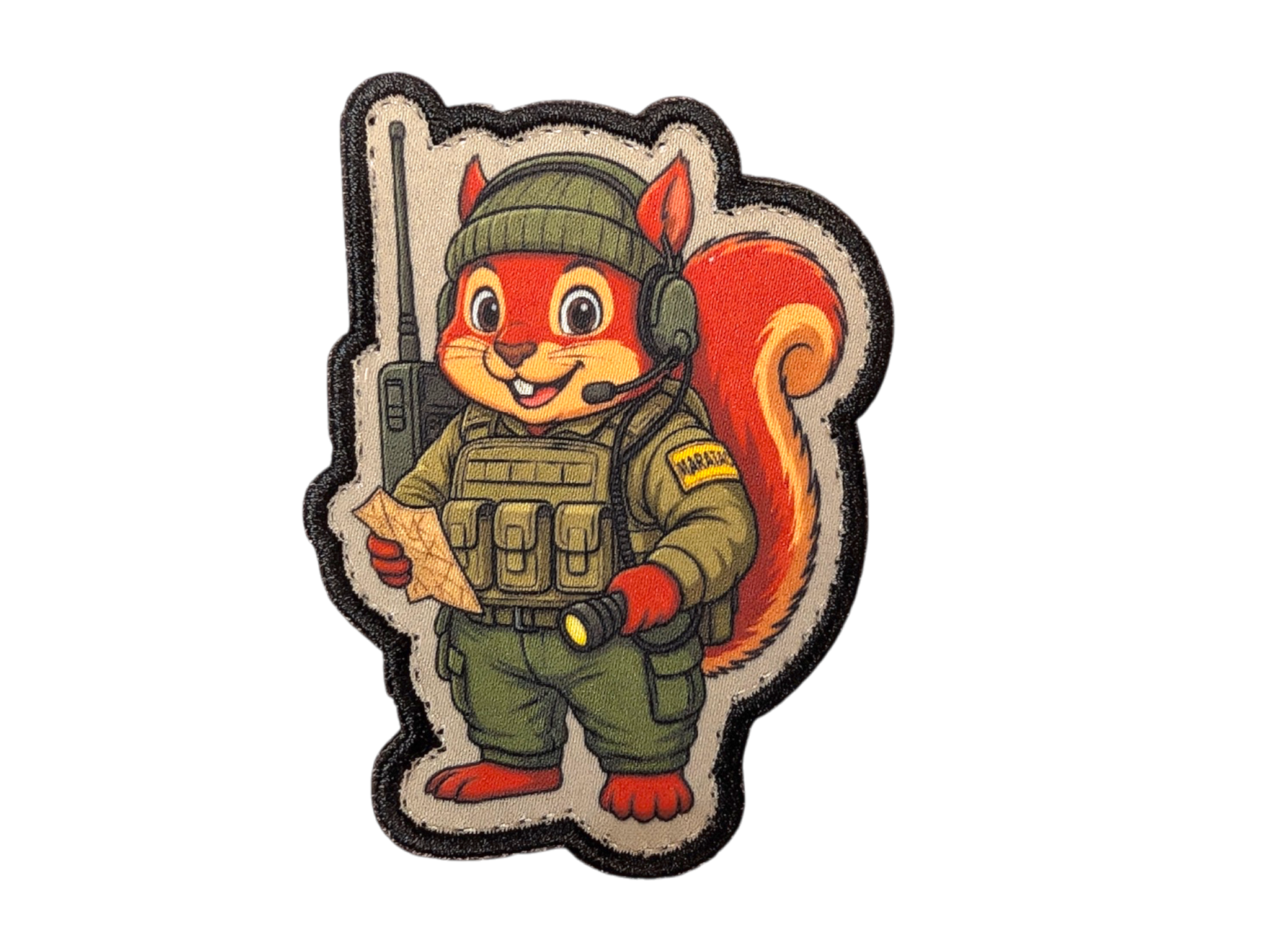 S.Q.U.I.R.L. (Signal, Reconnaissance, and Intelligence Liaison) 3" Patch by Maratac®