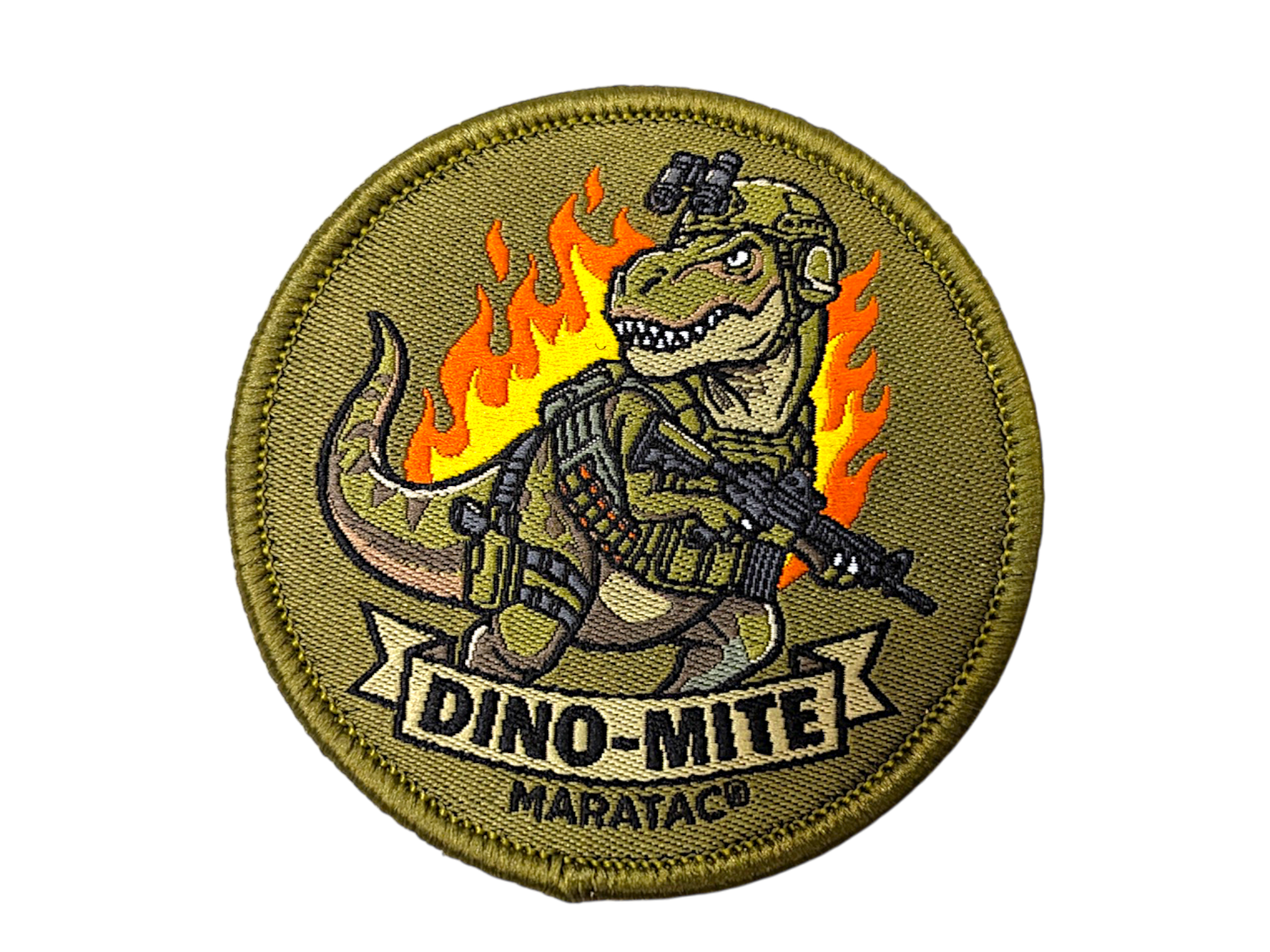 T-Rex Dino-Mite - 2.5" Tactical Morale Patch by Maratac®