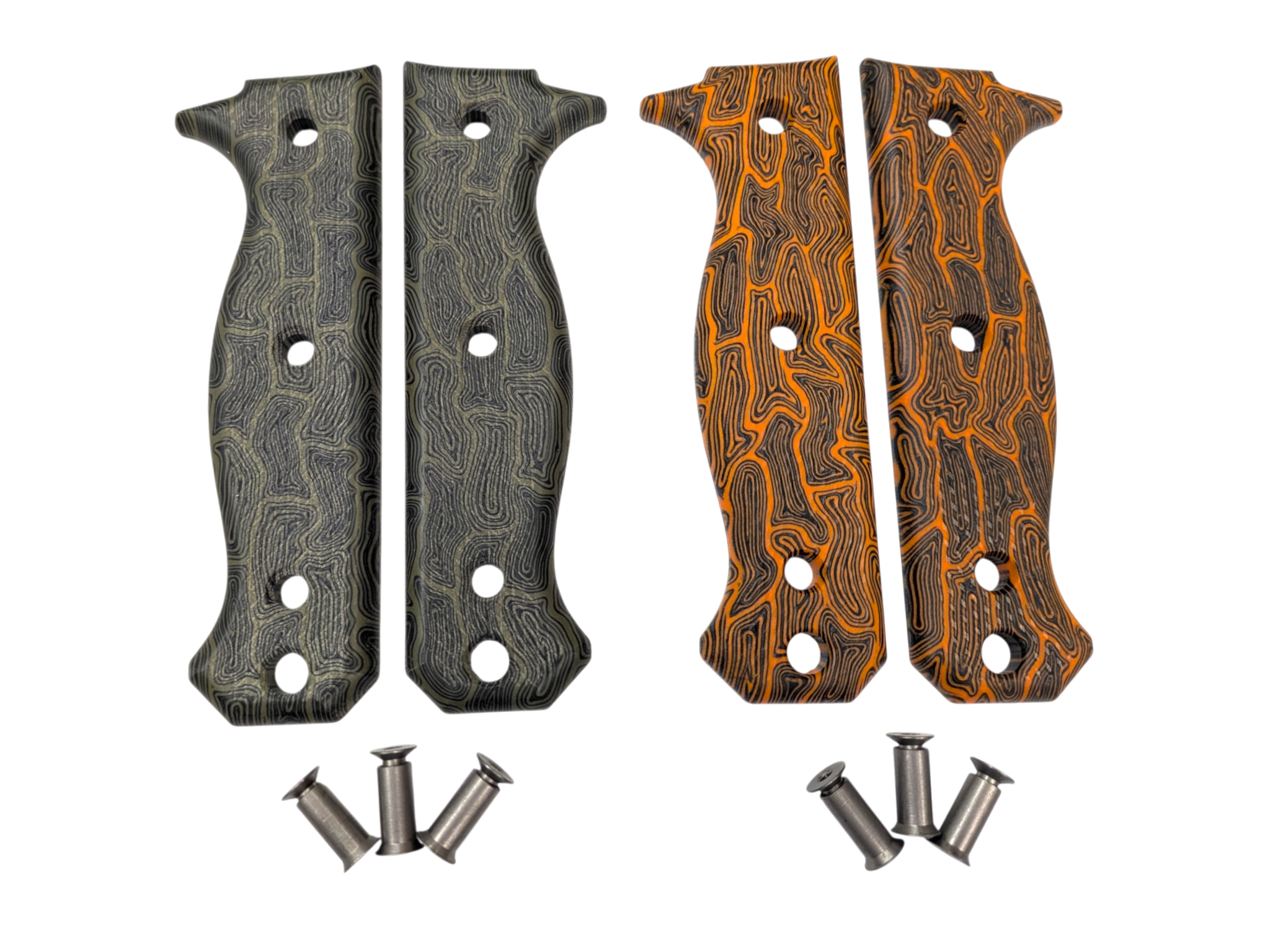 Upgrade Labyrinth Scales & Ti Screw Kit For R4A