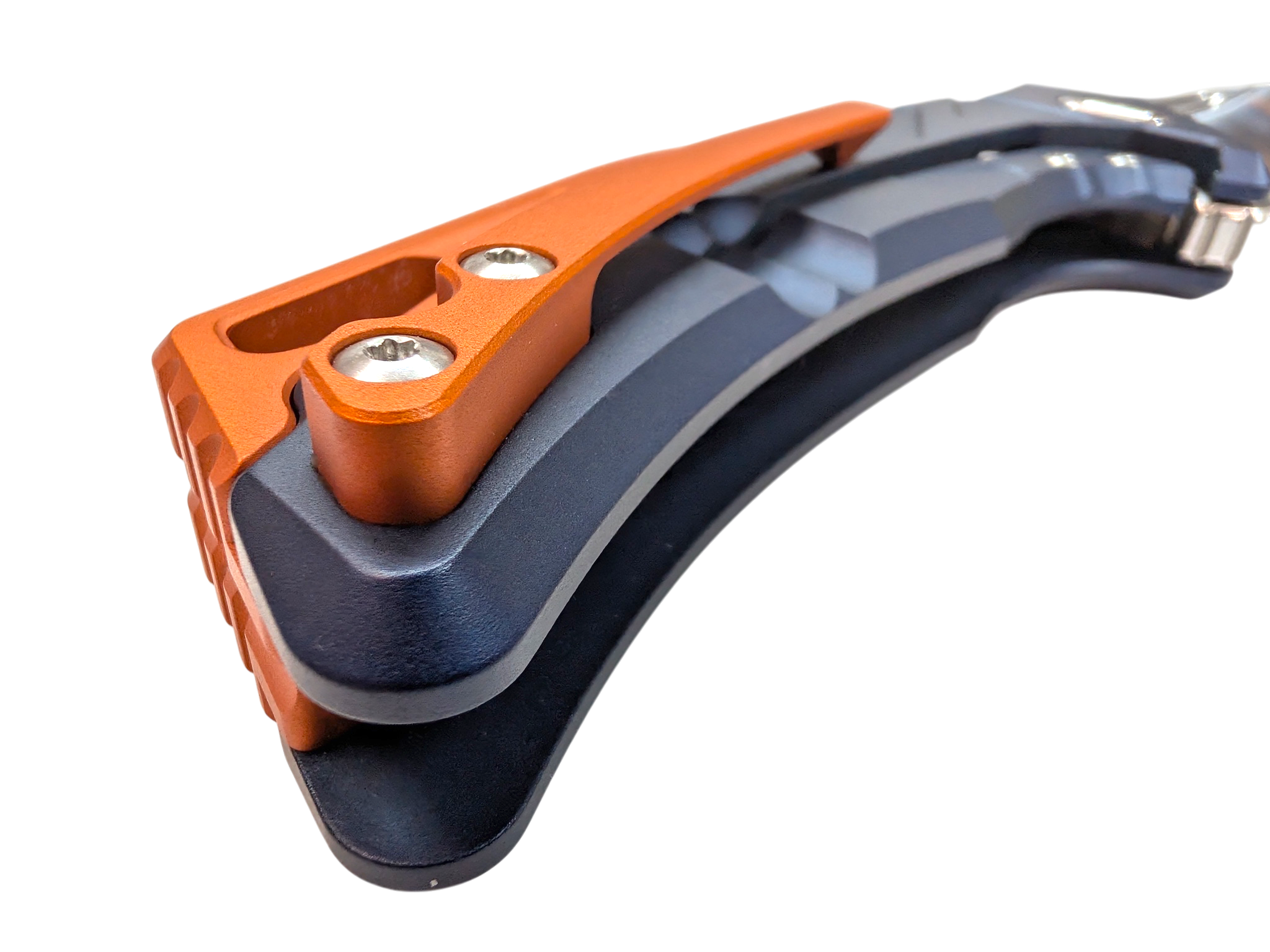 Fox Chronos THICK BOY - Satin N690Co - Made In Italy - Limited Edition ( Blue / Orange )