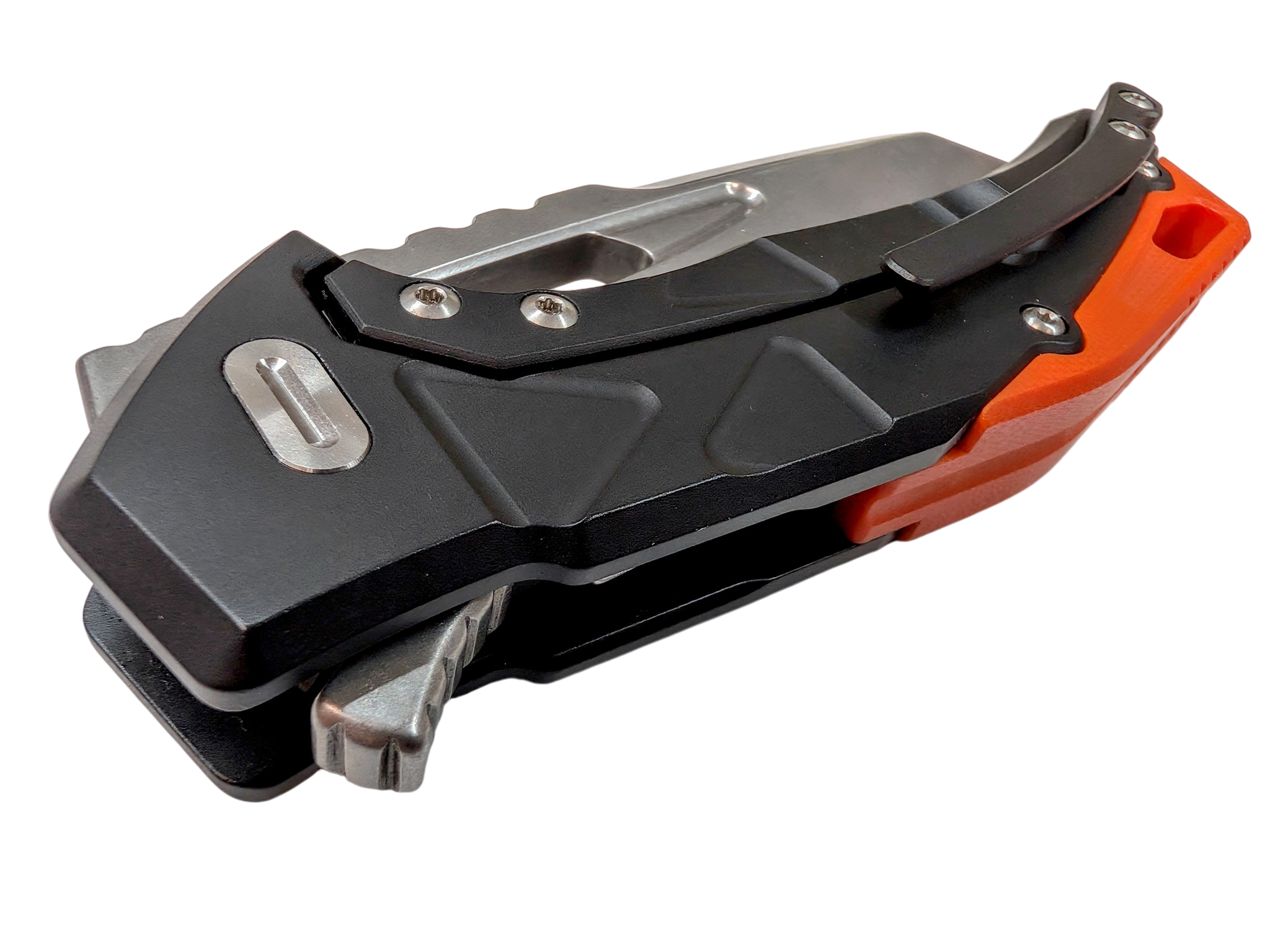 Fox Chronos Thick Boy - Stonewash N690Co - Made In Italy - Limited Edition - ( Black/ Orange )