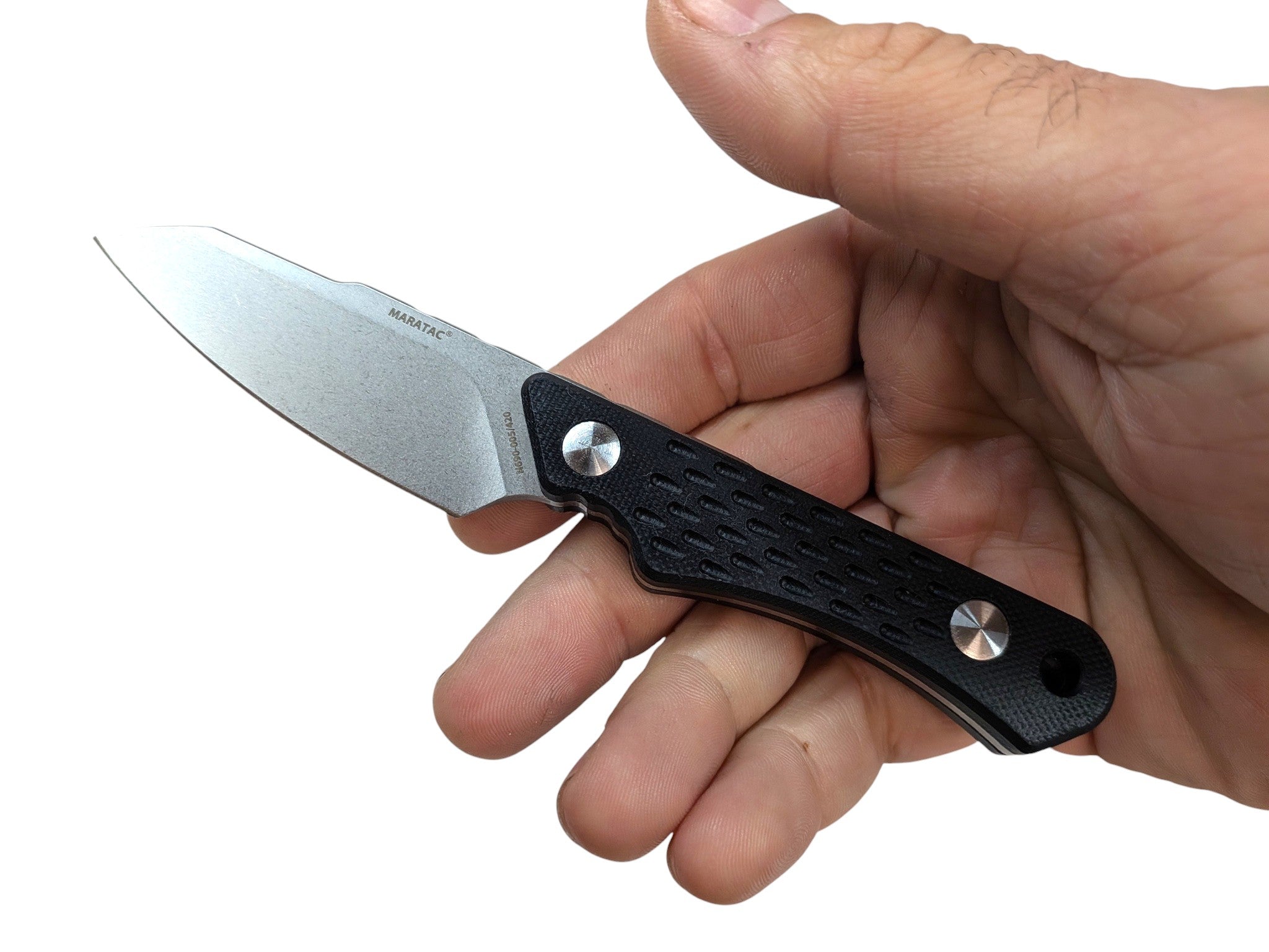 Step-Ridge MK-1 - N690 Fixed Blade Knife by Maratac® ( New )