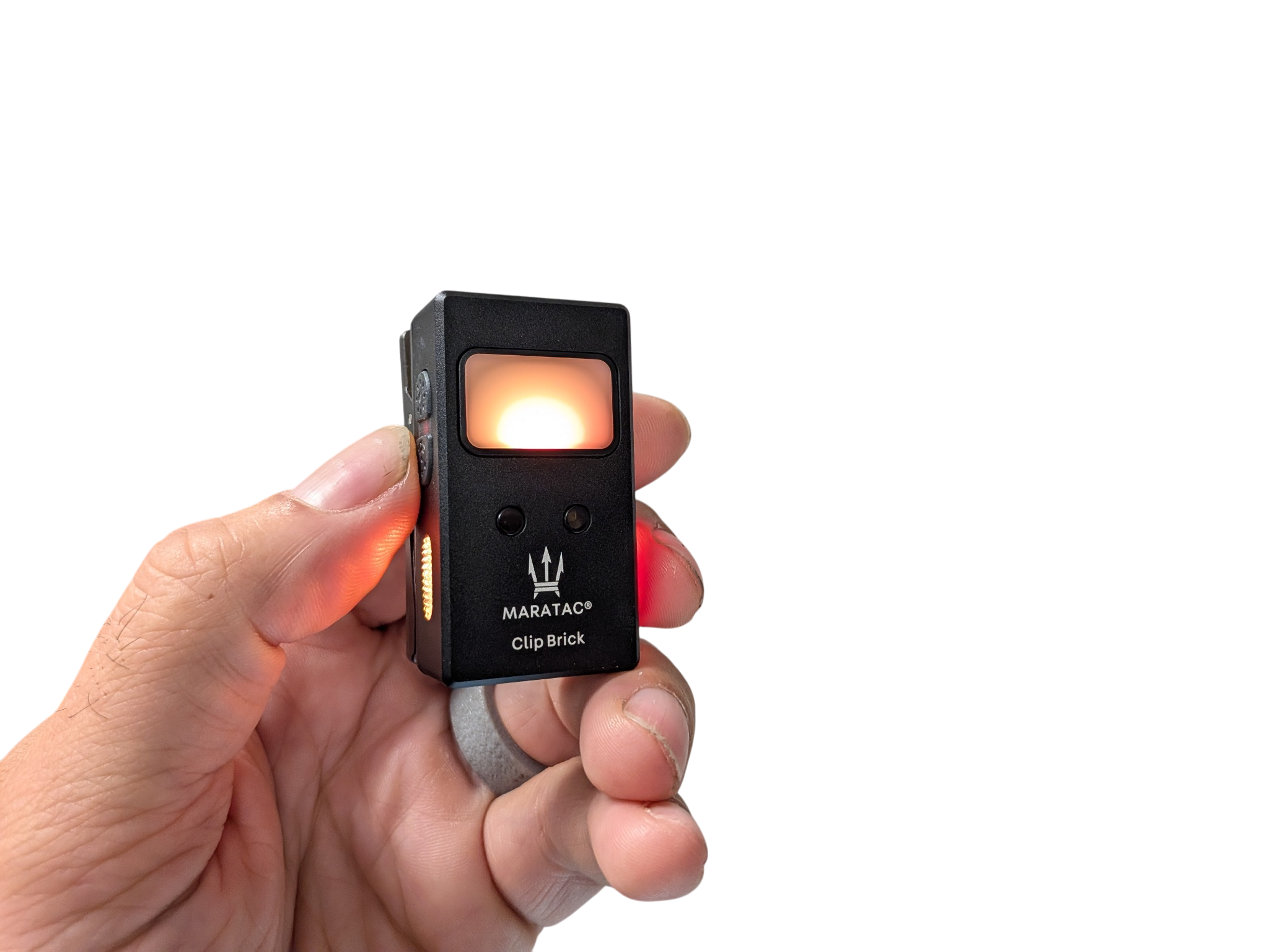 Clip Brick - LED Multifaceted RGB/ Flood / Spot Flashlight by Maratac® ( With Motion Sensing ) Coming Soon!